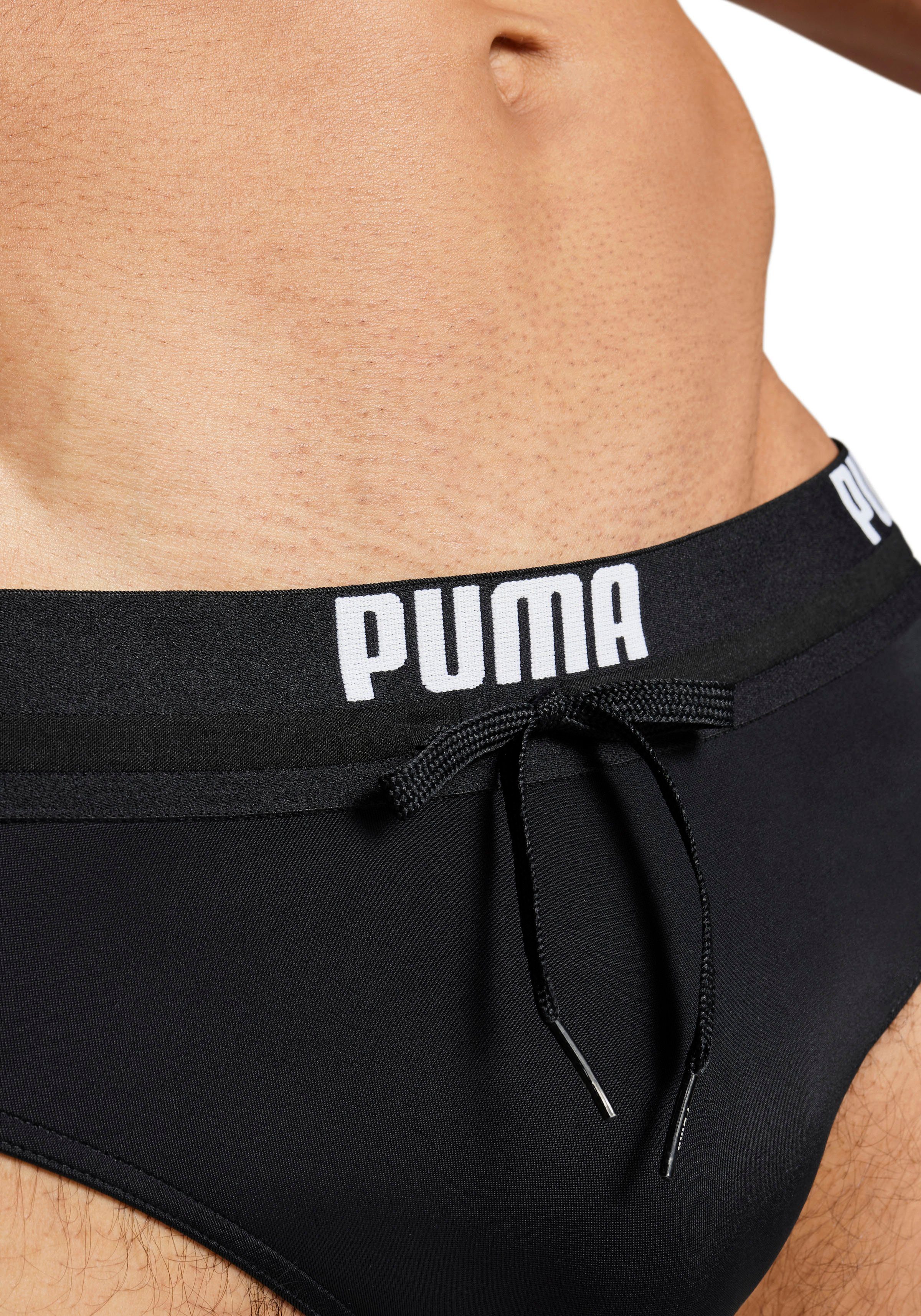 PUMA Zwembroek met elastische logoband