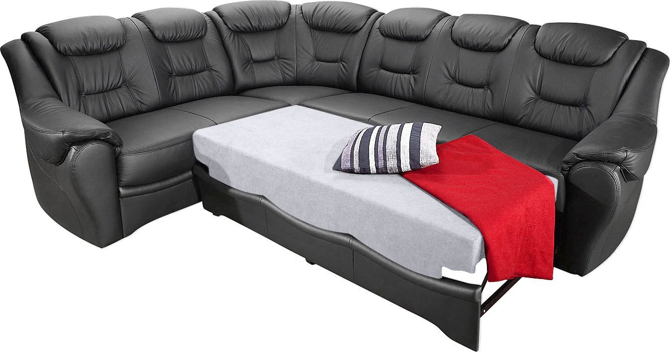 sit&more Hoekbank Bellevue L-vorm optioneel met slaapfunctie