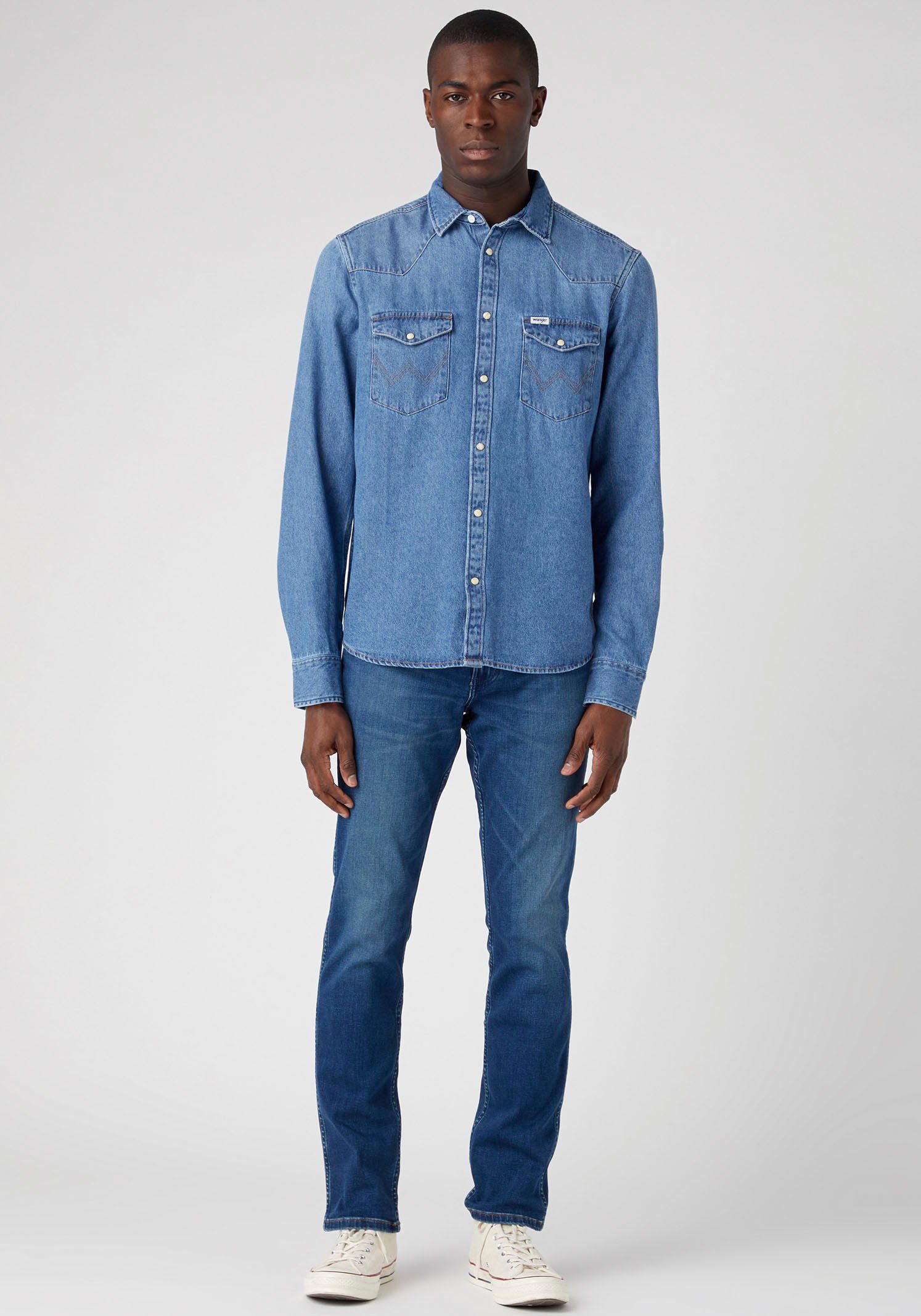 Wrangler Stretch jeans Greensboro Regular Straight fit