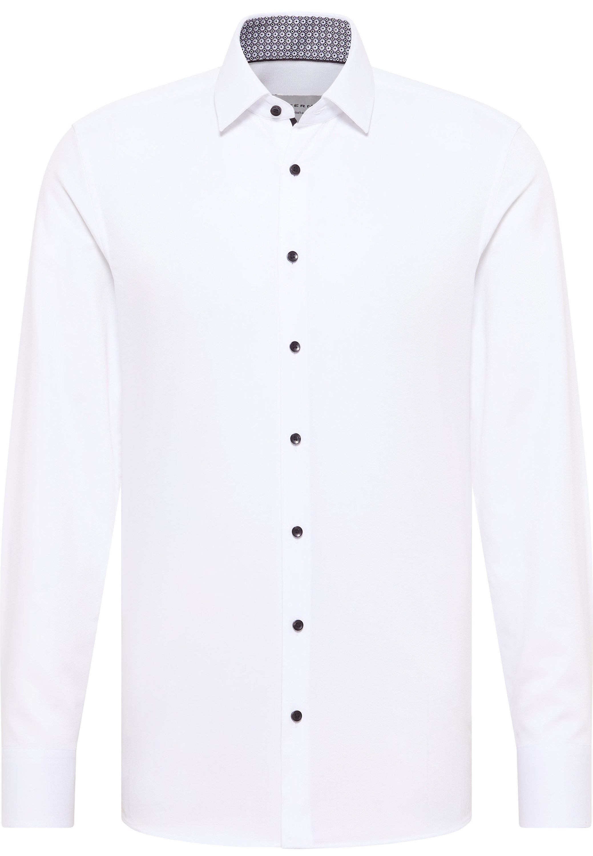 Eterna Overhemd met lange mouwen Slim fit