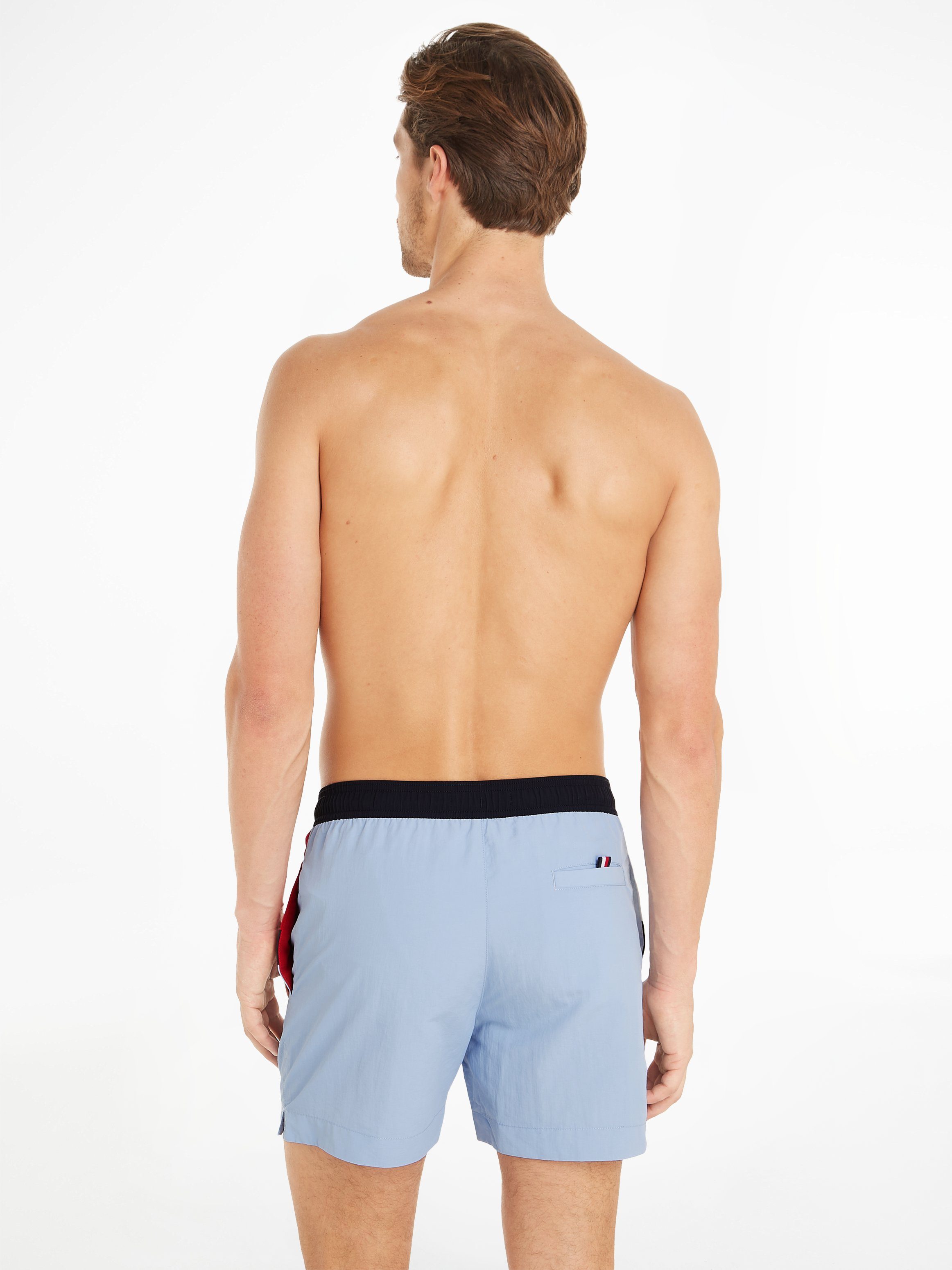 Tommy Hilfiger Swimwear Zwemshort MEDIUM DRAWSTRING in meerkleurige look