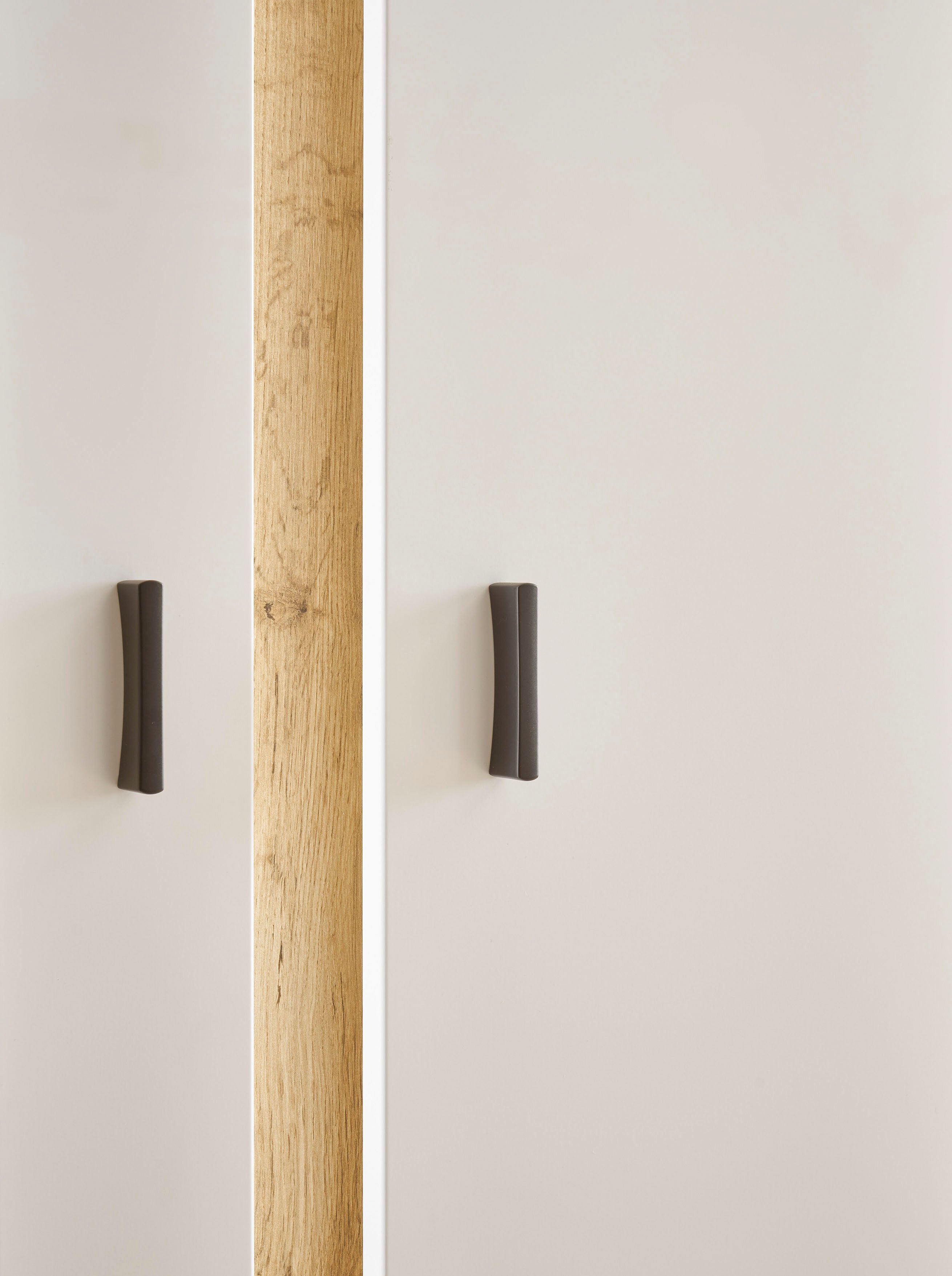 INOSIGN Wandmeubel Long Island in moderne trendkleur, inclusief verticale verlichting, breedte 290 cm (set, 3-delig)