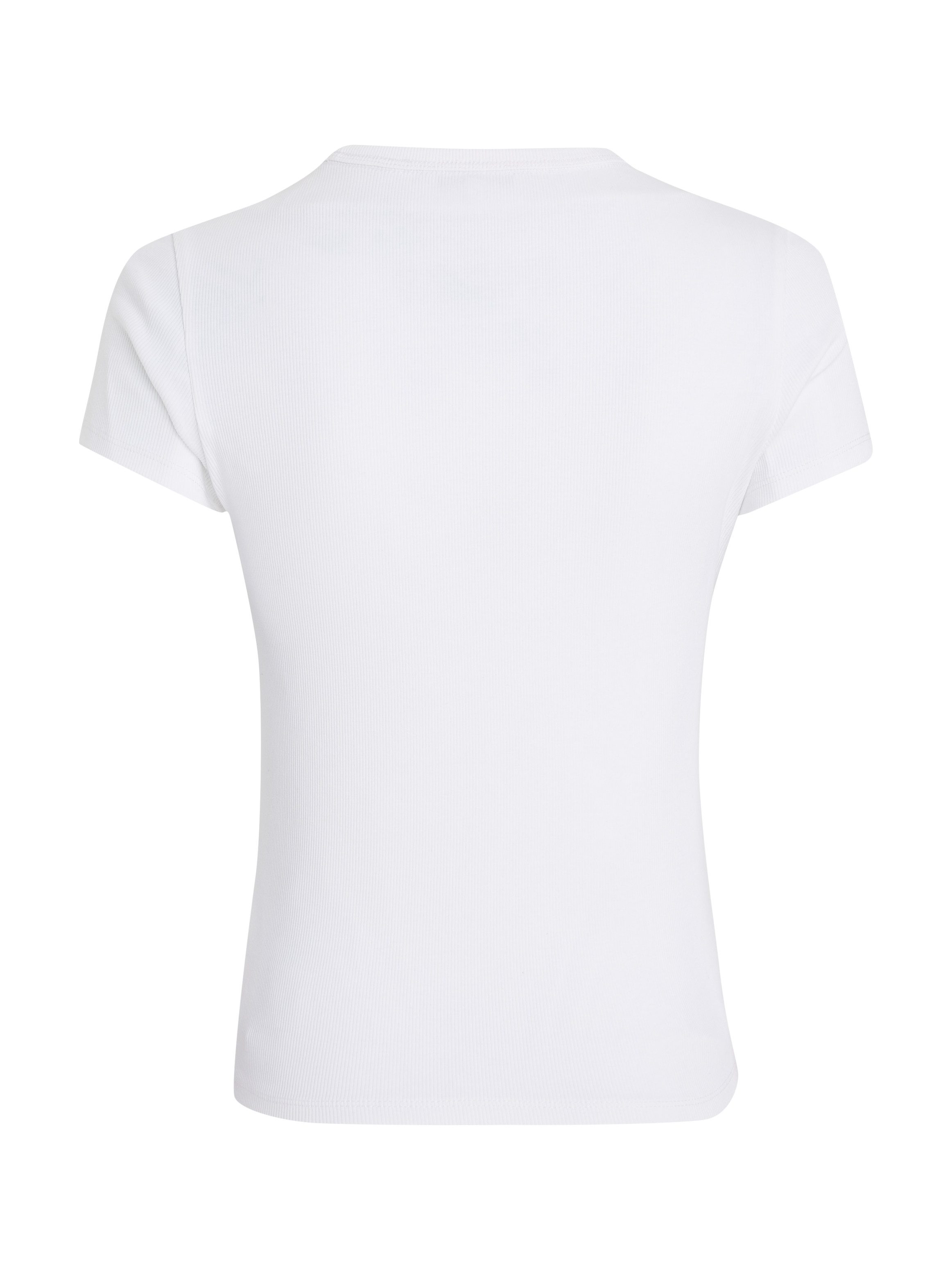 Tommy Jeans Curve T-shirt Slim Essential Rib