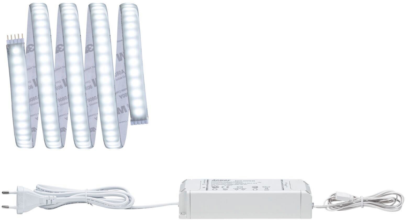 Paulmann Led-strepen MaxLED 1000 Basisset 1,5m Daglichtwit IP44 17W 1650lm gecoat (1 stuk)