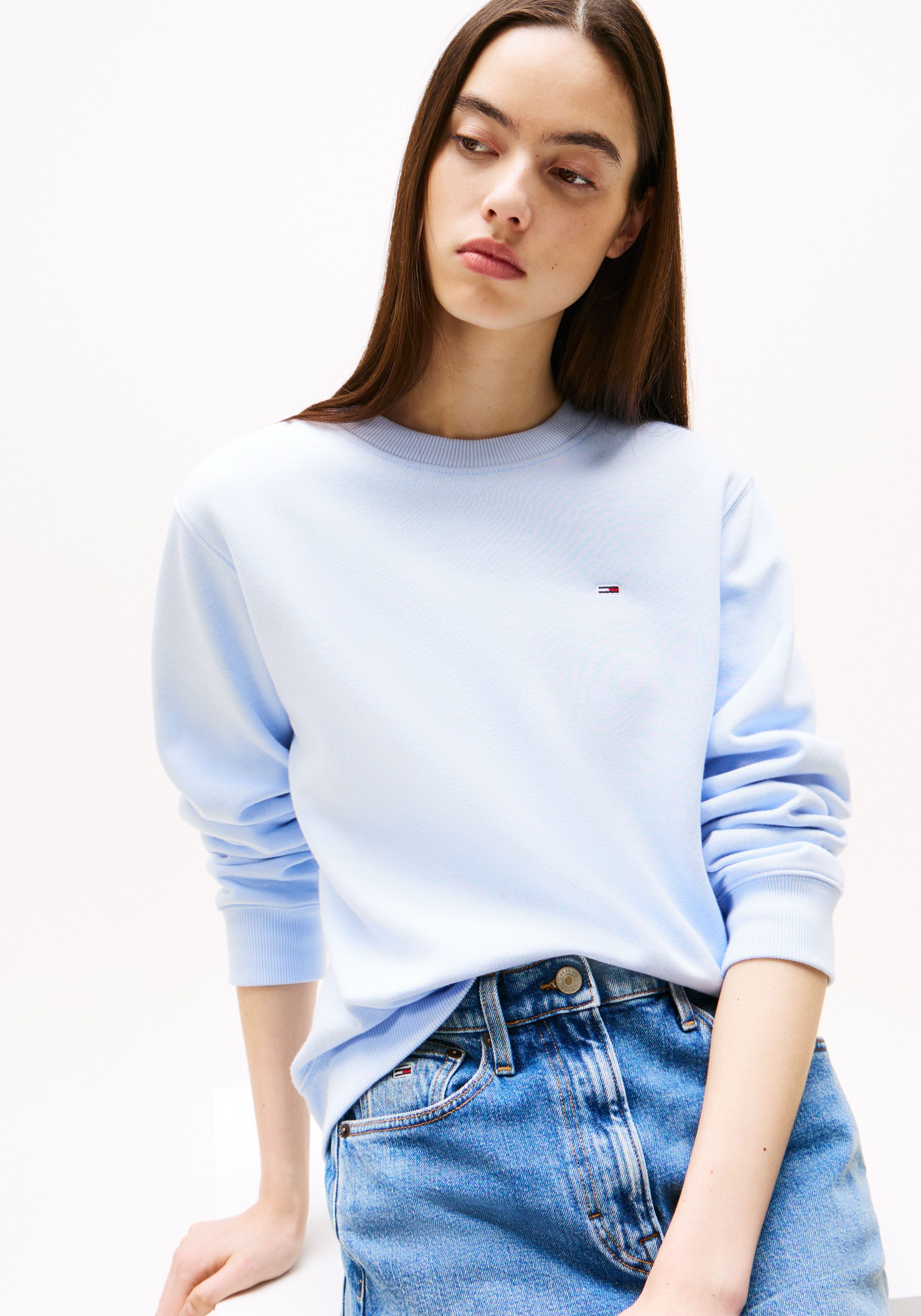 TOMMY JEANS Sweatshirt TJW REG S FLAG CREW