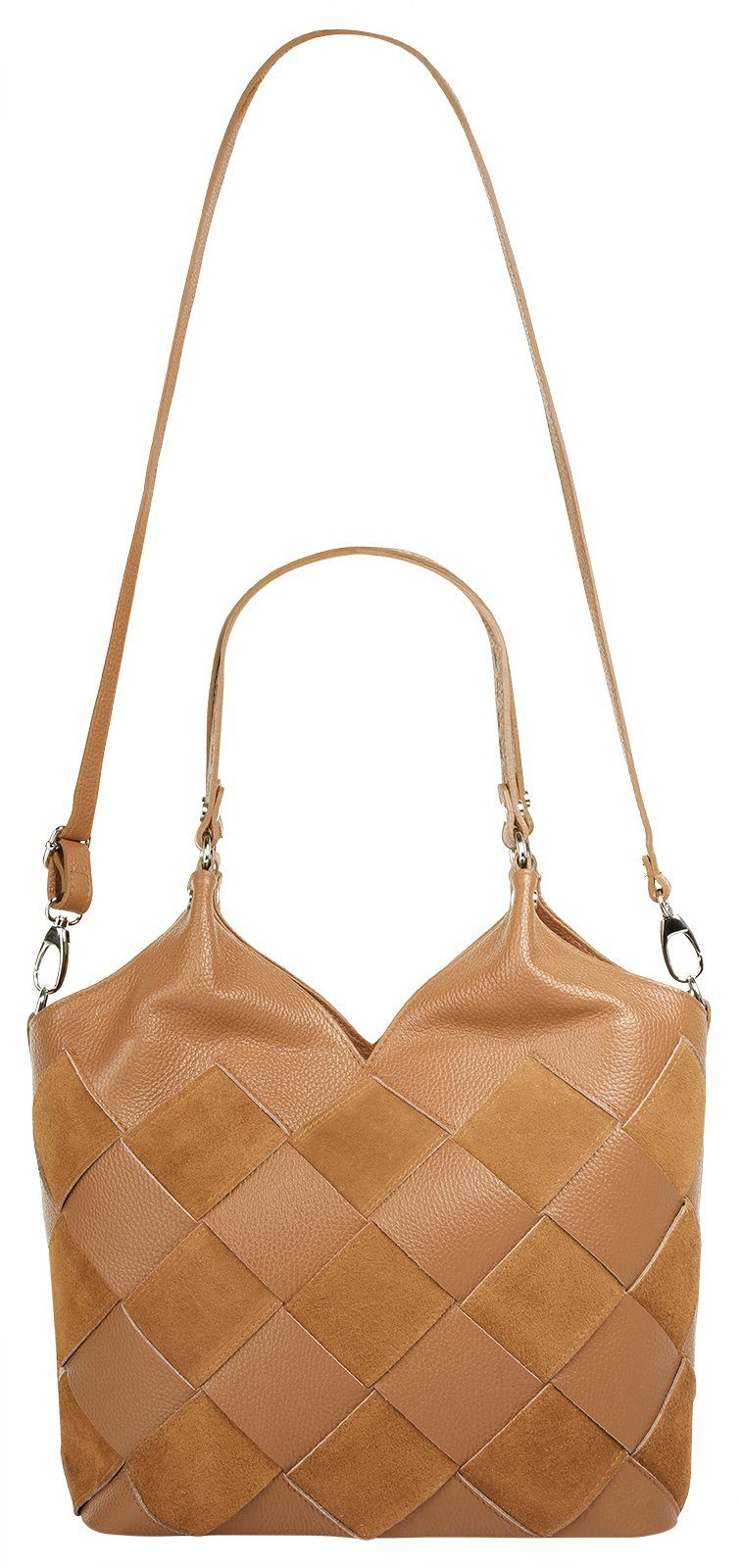 Samantha Look Shopper echt leer, made in italy