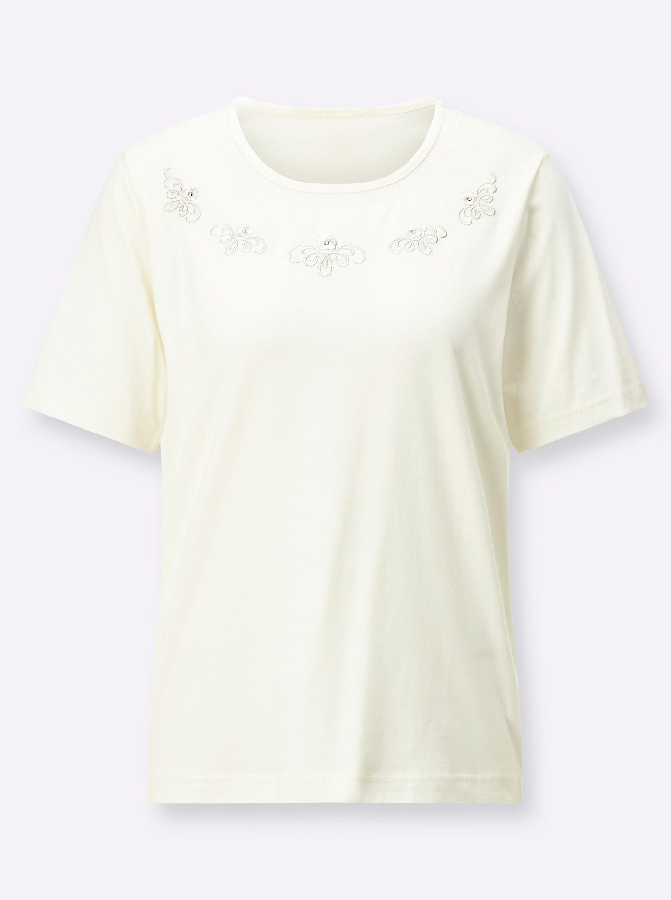 Classic Basics Shirt met ronde hals Shirt (1-delig)