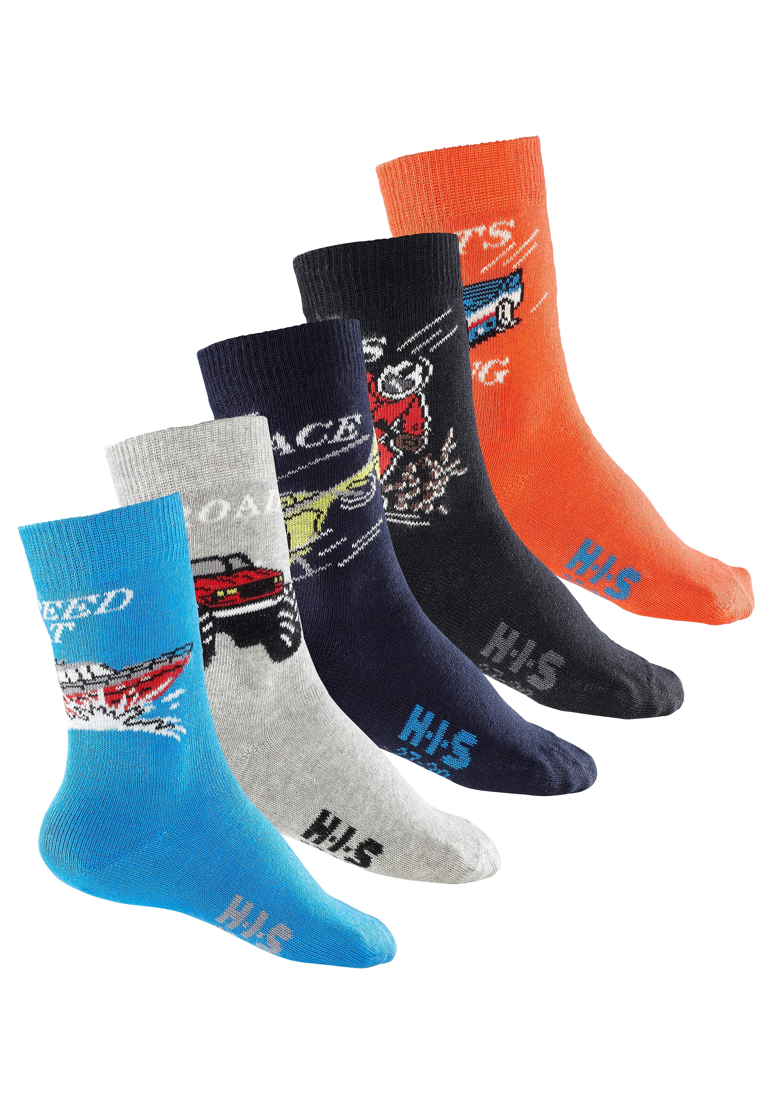 6 paar Korte sokken met ingebreid logo in boord OTTO Jongens Kleding Lingerie & Ondermode Sokken & Kousen 