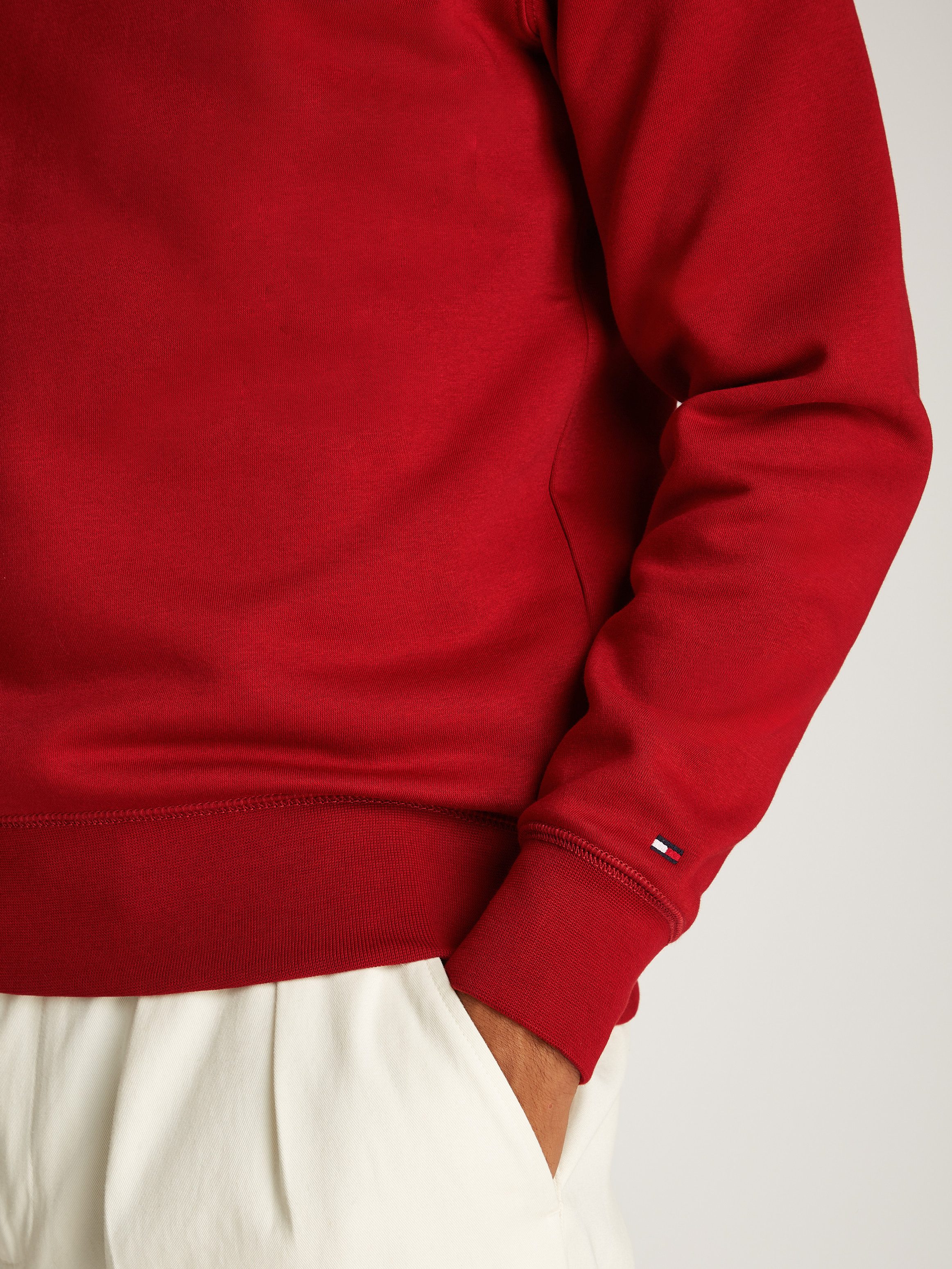Tommy Hilfiger Sweatshirt TOMMY LOGO SWEATSHIRT met klassieke ronde hals