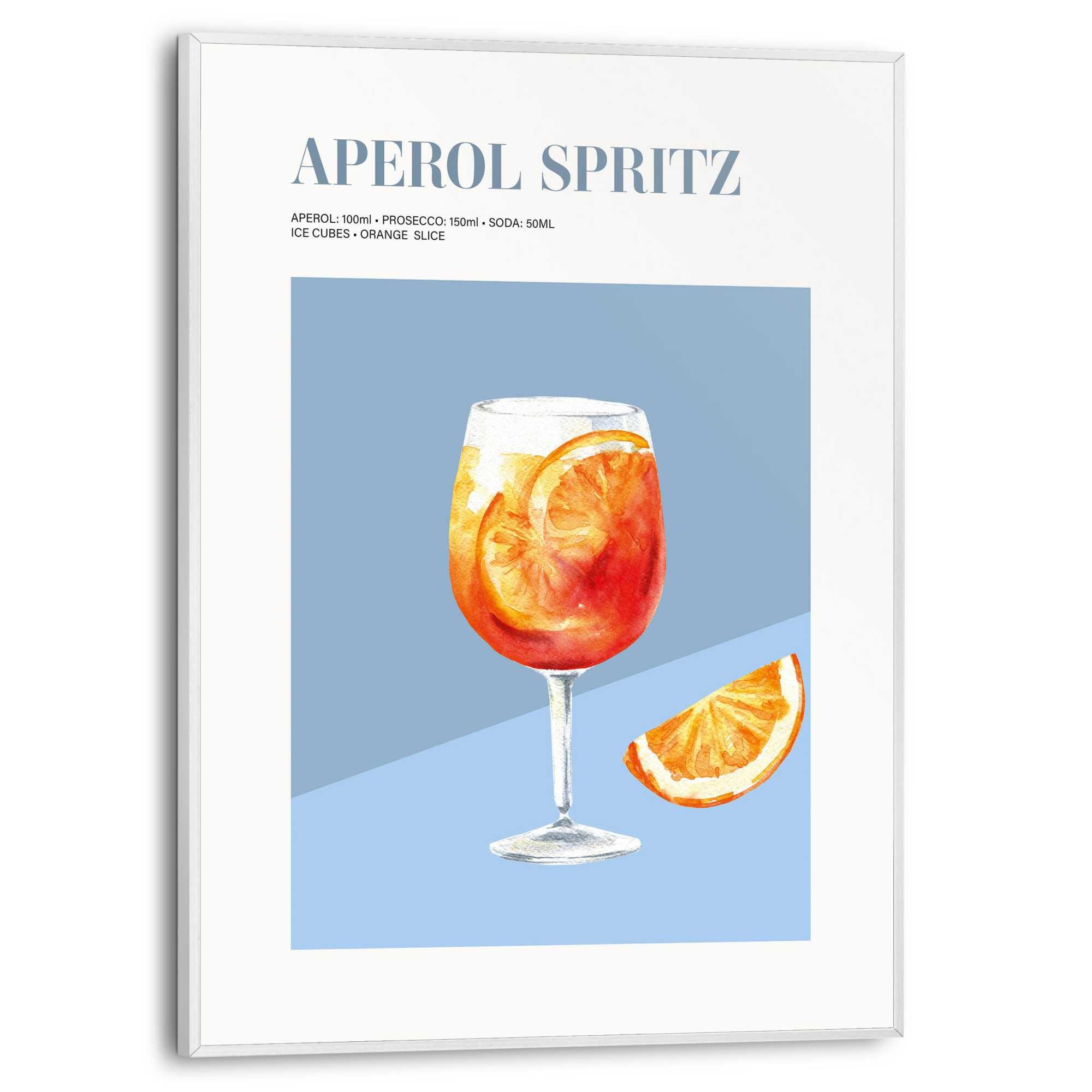 Reinders! Artprint met lijst Aperol Spritz