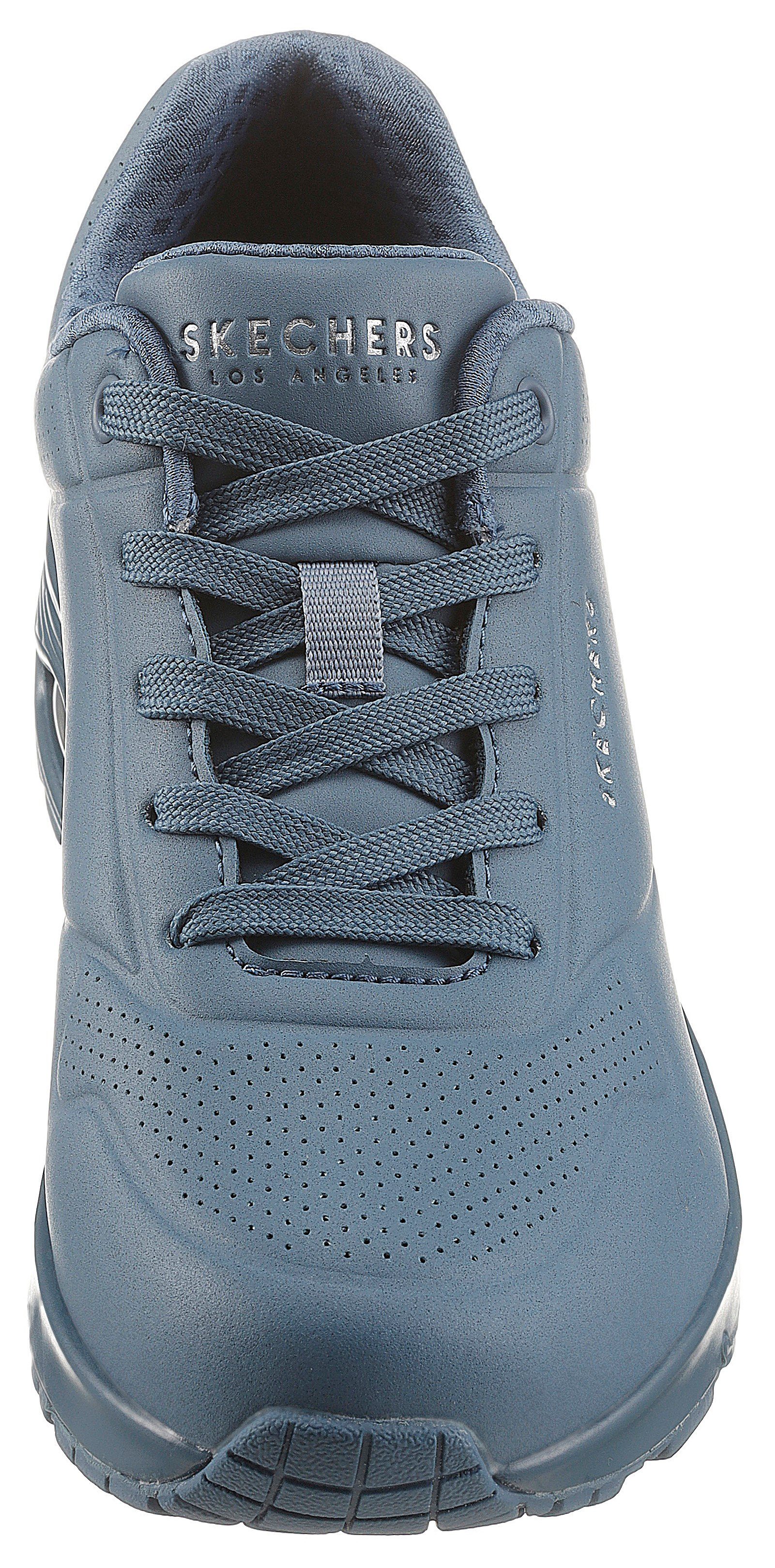 Skechers Sneakers met sleehak Uno - Stand on Air , Vrijetijdsschoen, lage schoen, veterschoen met fijne perforatie