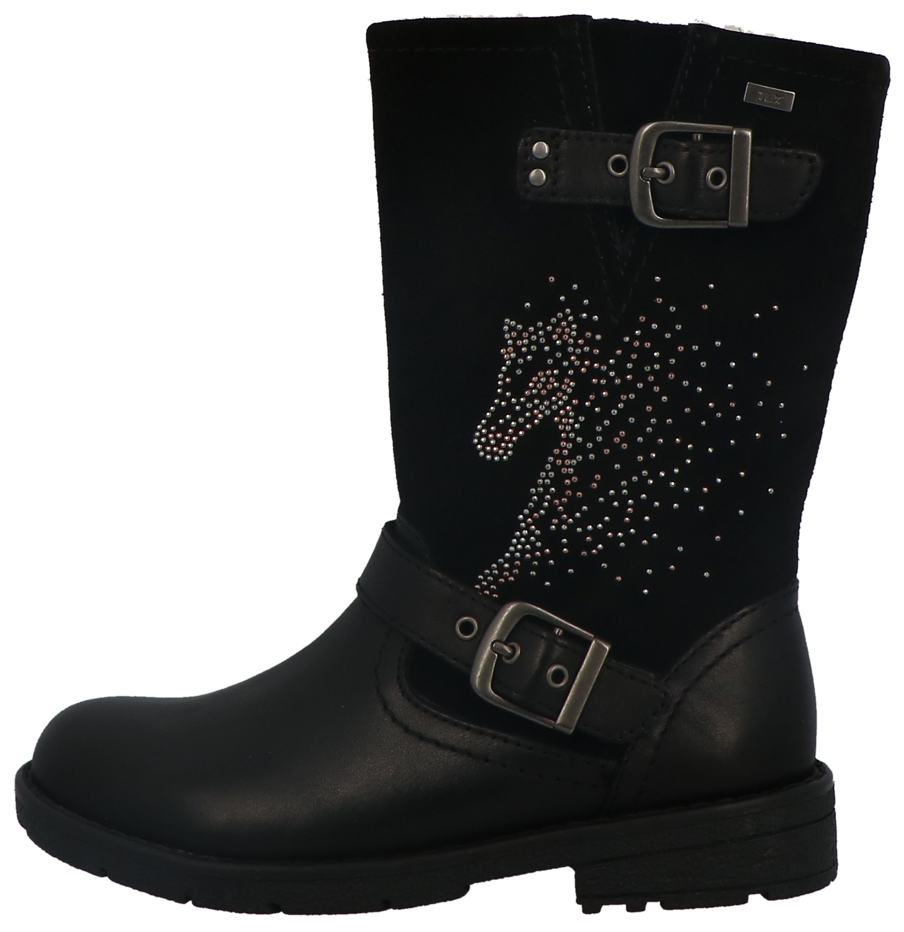 Lurchi Winterlaarzen Heidi-TEX , hoge laarzen met siersluitingen, maat sjabloon om te downloaden