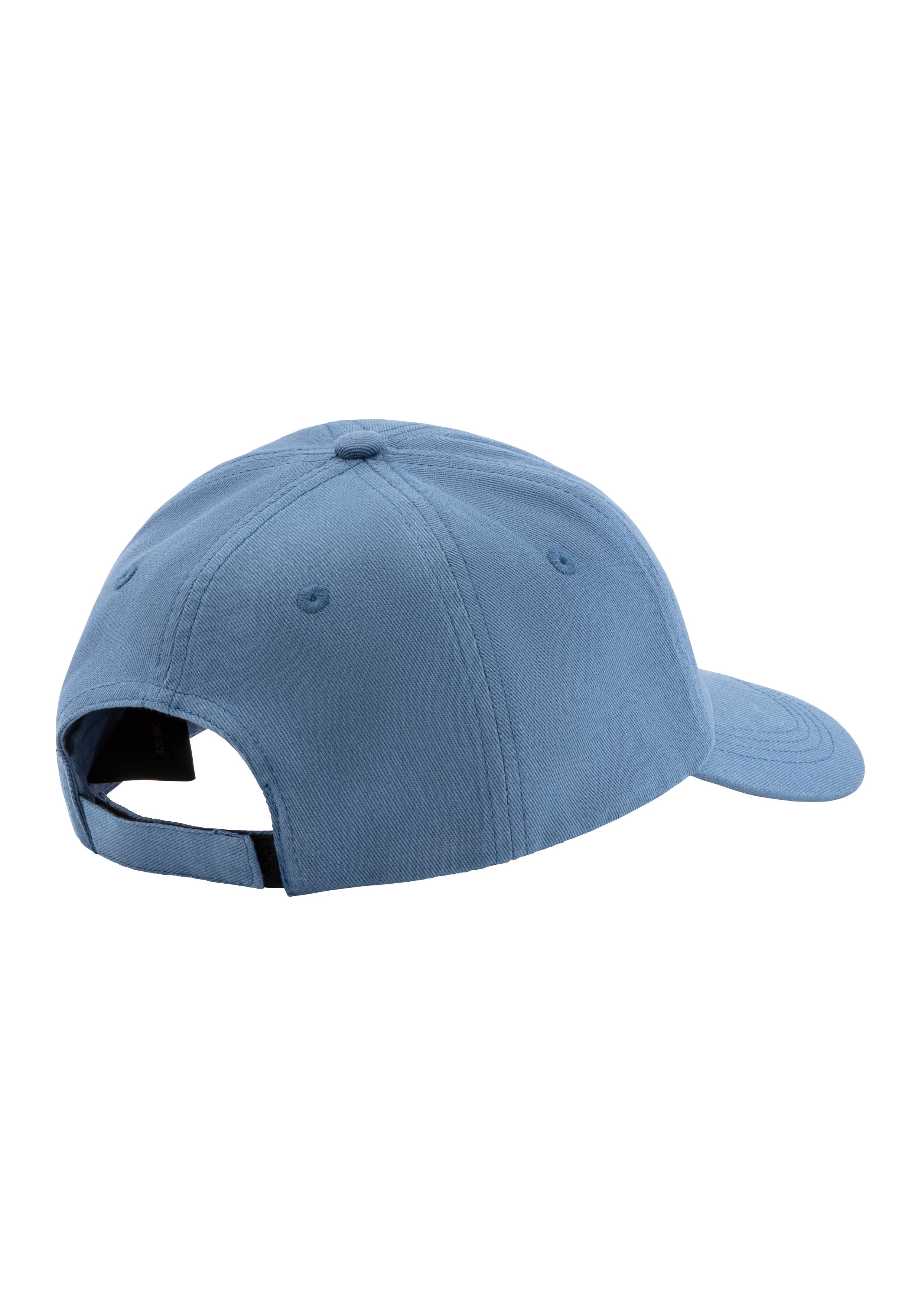 Boss Orange Aansluitende pet Derrel-PL met slogan borduursel heren petten blauw
