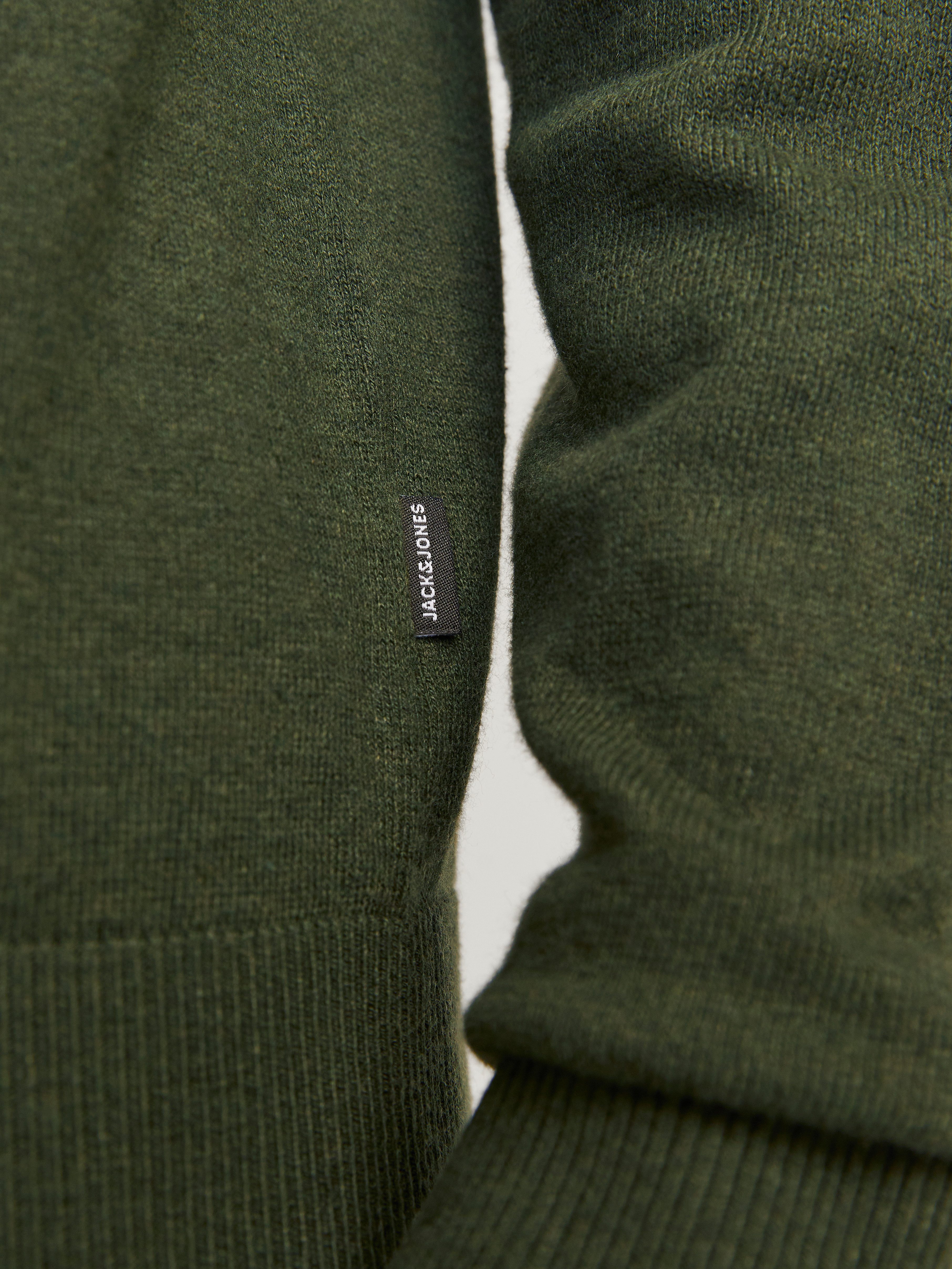 Jack & Jones Schipperstrui JJEEMIL KNIT HALF ZIP NOOS