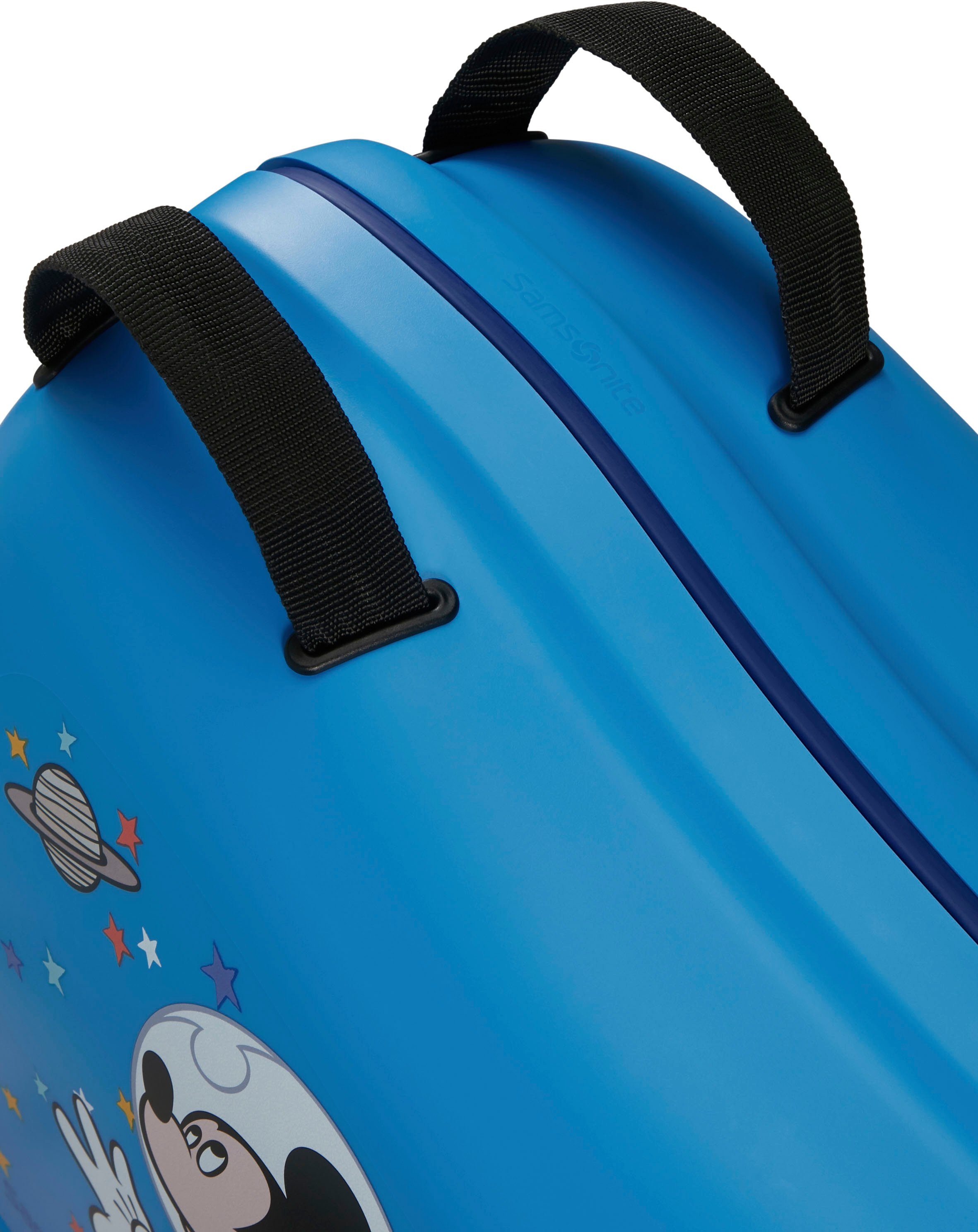 Samsonite Kinderkoffer Dream2Go Ride-on Trolley, Disney Mickey Stars Kinder reis koffer handbagage om op te zitten en te trekken