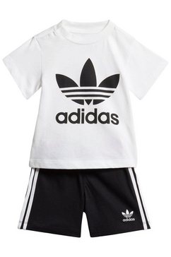 adidas originals t-shirt  short short tee set (set) zwart