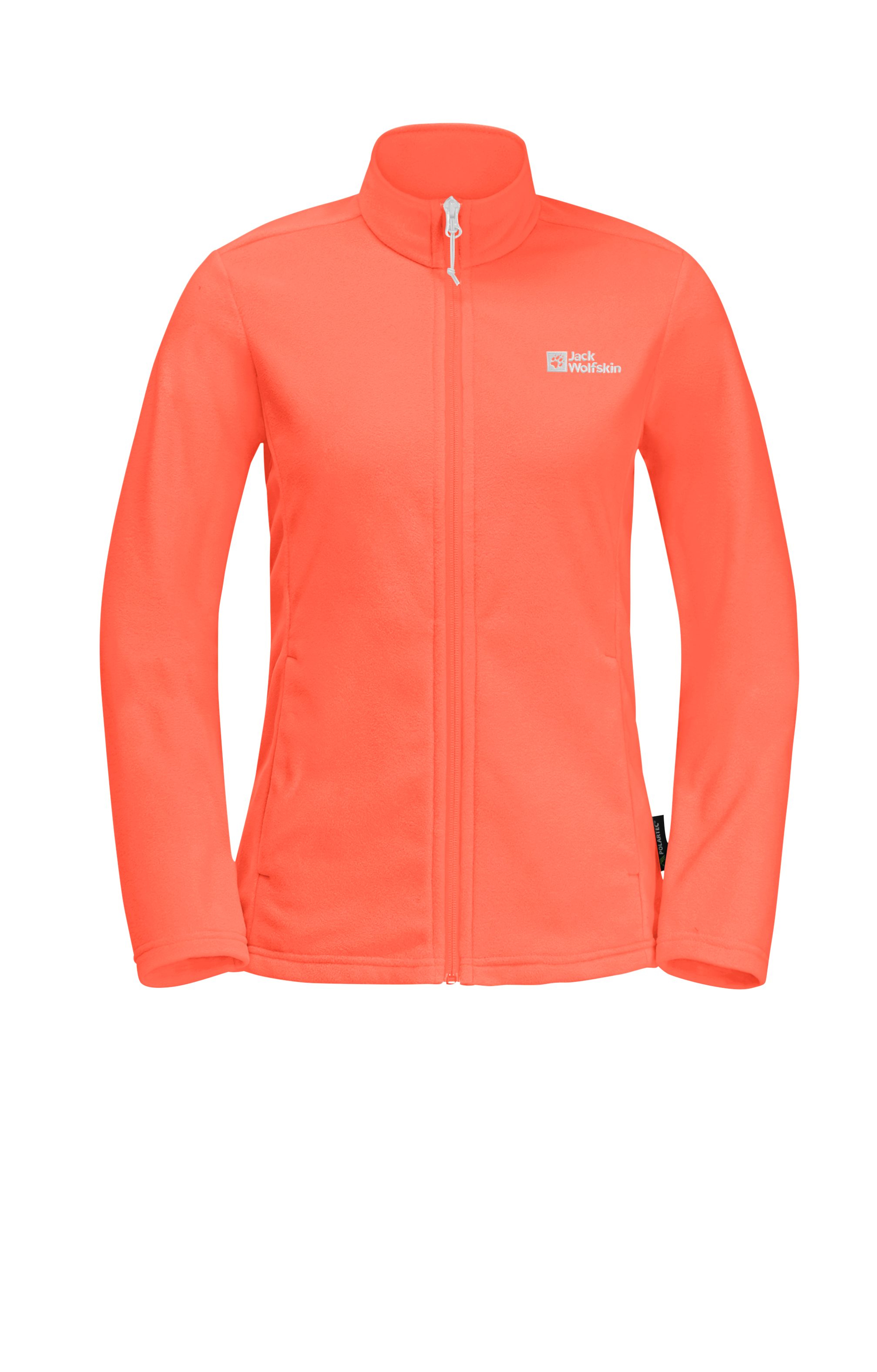 Jack Wolfskin Fleecejack Taunus lichte, rekbare, ademende midlayer