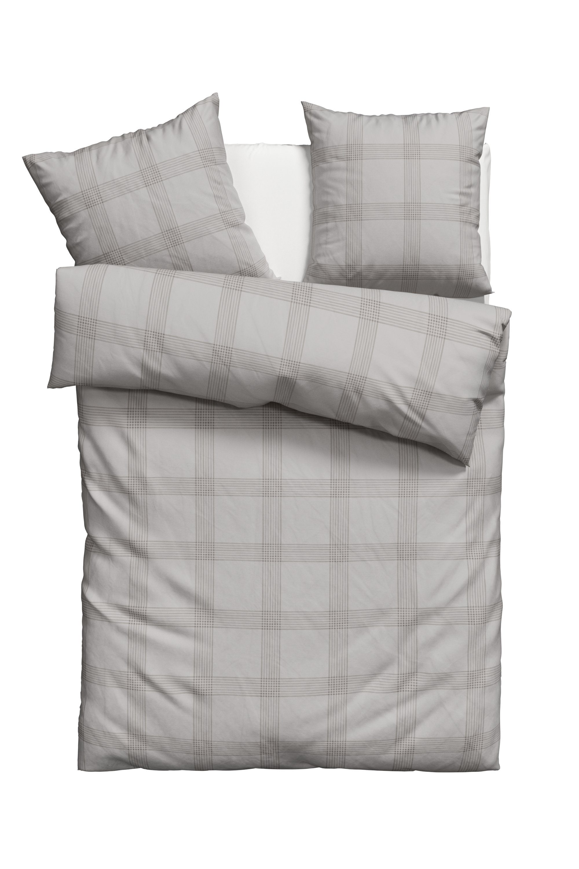 OTTO products Overtrekset Check in maat 135x200, 155x220 of 200x200 cm