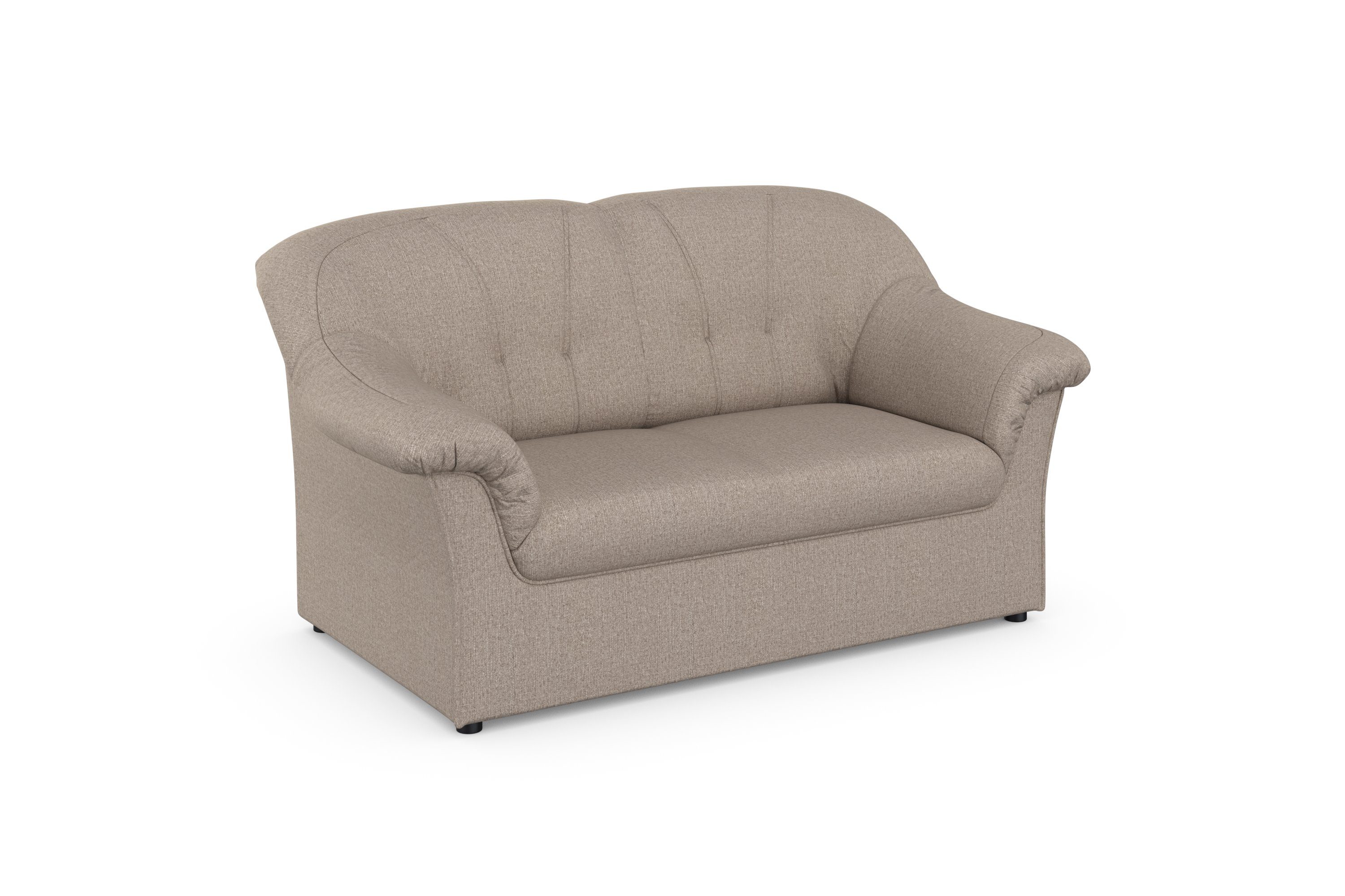 DOMO collection 2-zitsbank Pegnitz voor kleine ruimtes, breedte 155 cm,