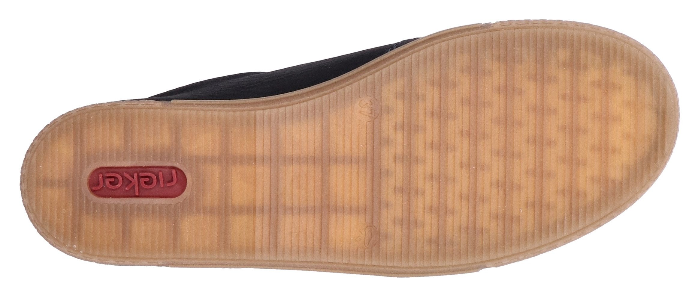 Rieker Sneakers , lage schoen, vrijetijdsschoen, veterschoen met ritssluiting