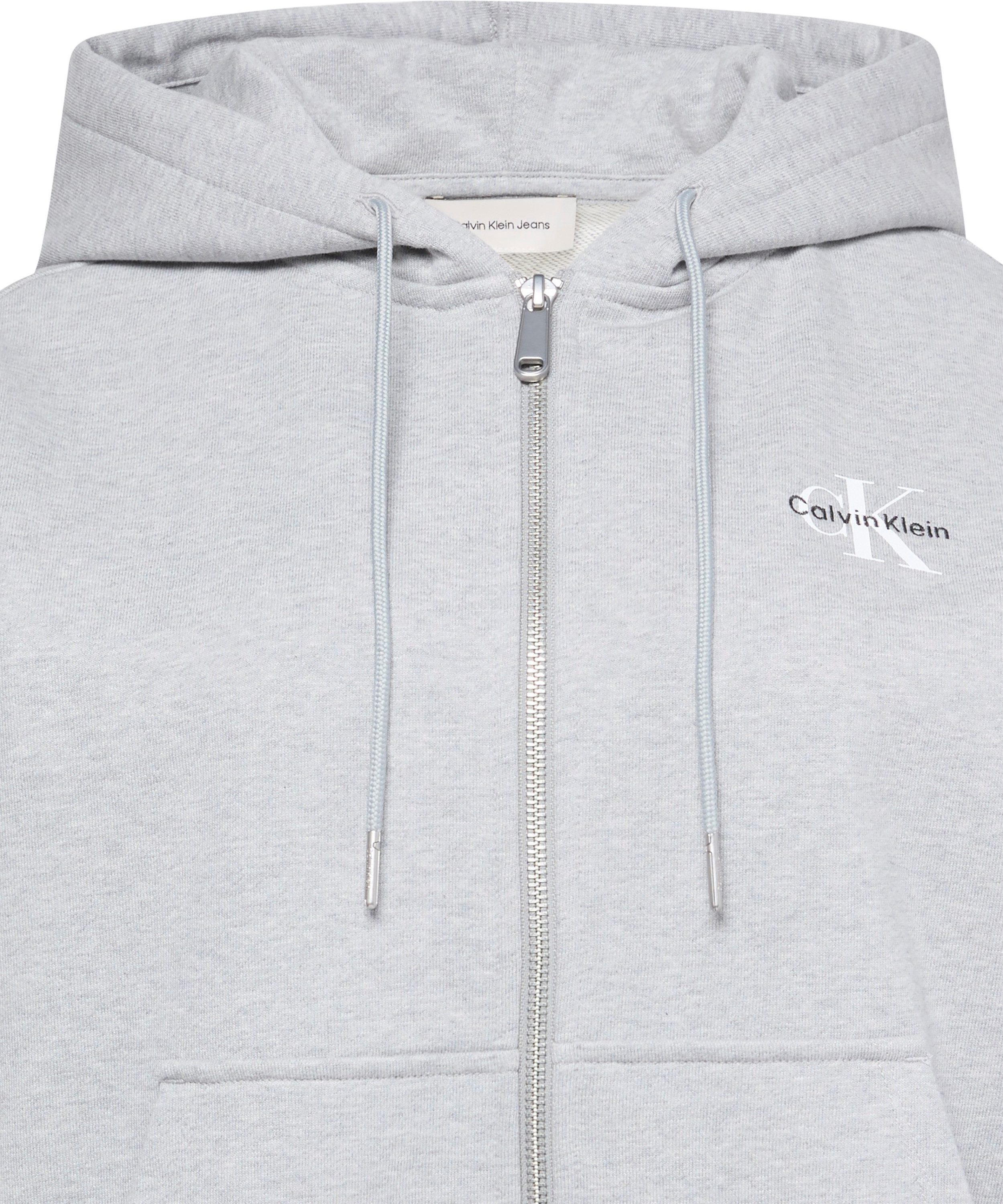 Calvin Klein Sweatvest MNLG FRNCH TRRY FZ B