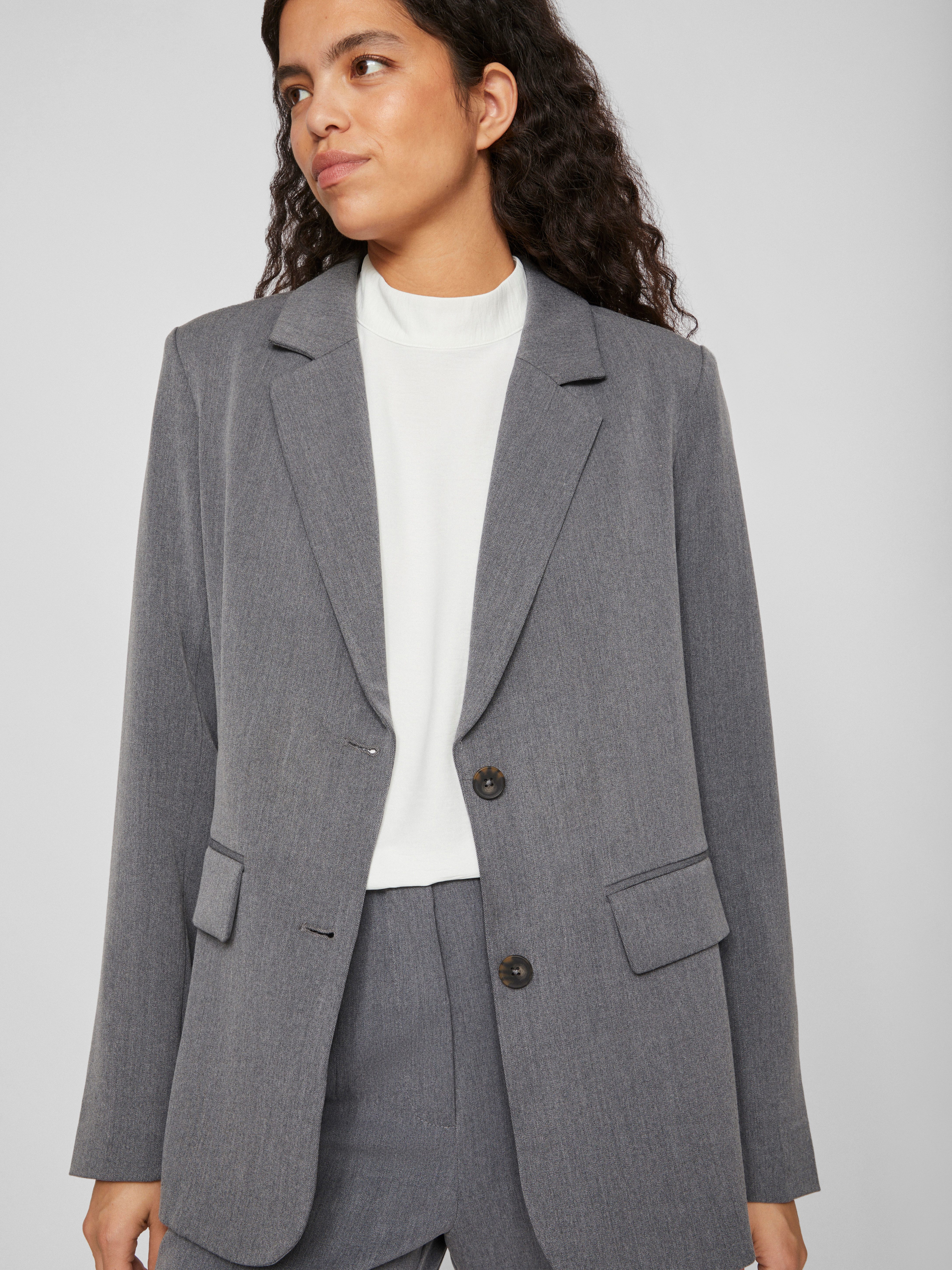 Vila Lange blazer VIVARONE LOOSE BLAZER-NOOS