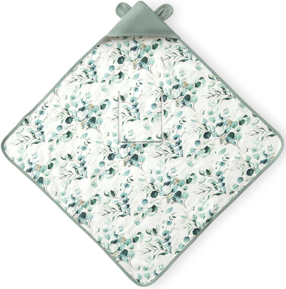 Hauck Babydeken Baby Inslapdeken, Snuggle N Dream bladeren Mint/groen
