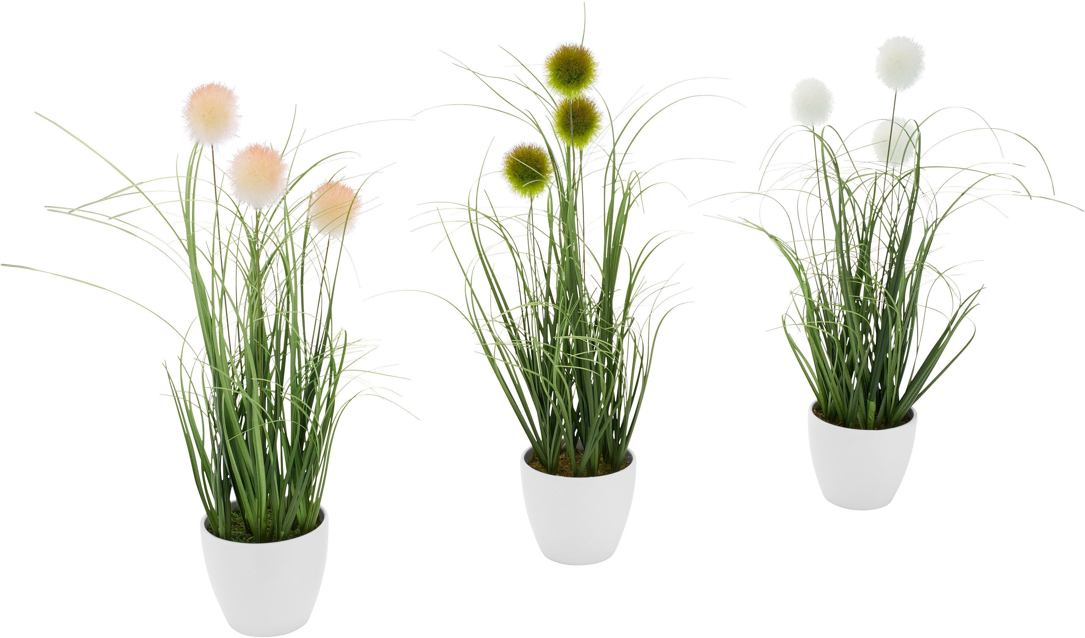 Creativ green Kunstgras Grasmix (set, 3 stuks)