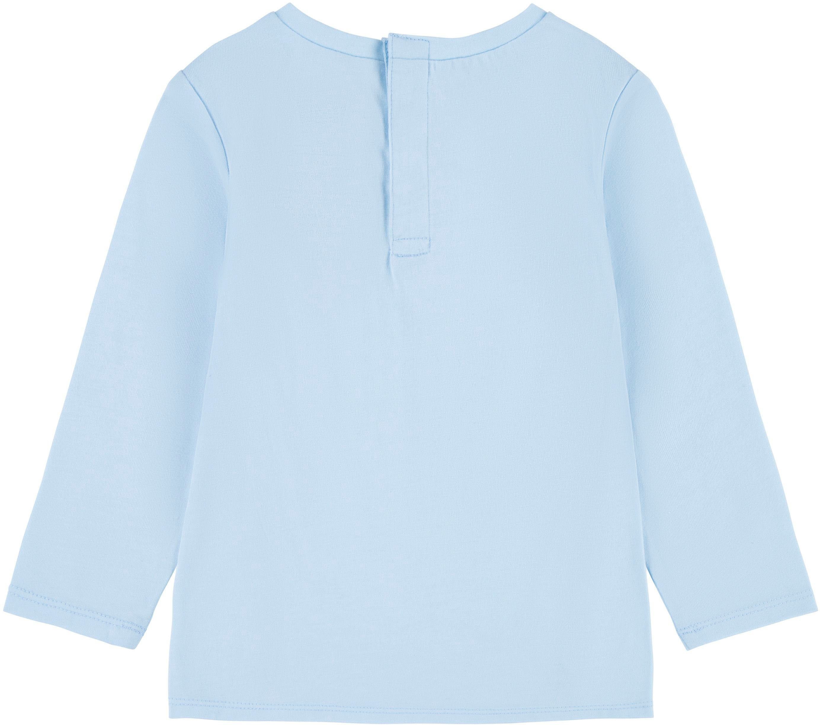 Levi's Kidswear Shirt met lange mouwen LVG BEAR NOTCHED FRONT TEE
