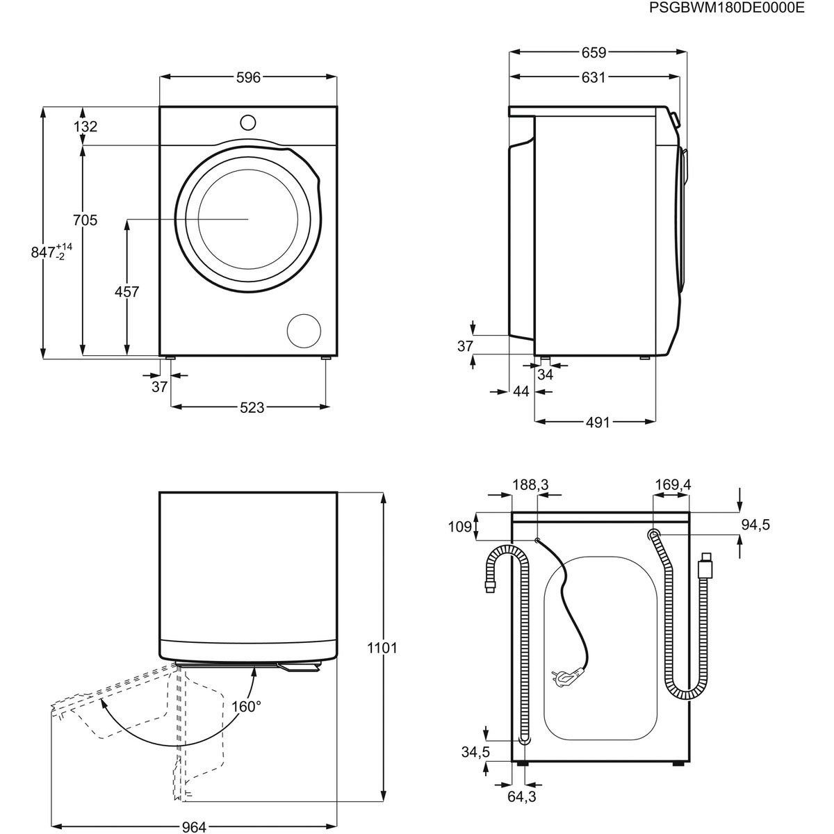 AEG Wasmachine L6FB49VFL, Hygiëne-/ antiallergieprogramma met damp