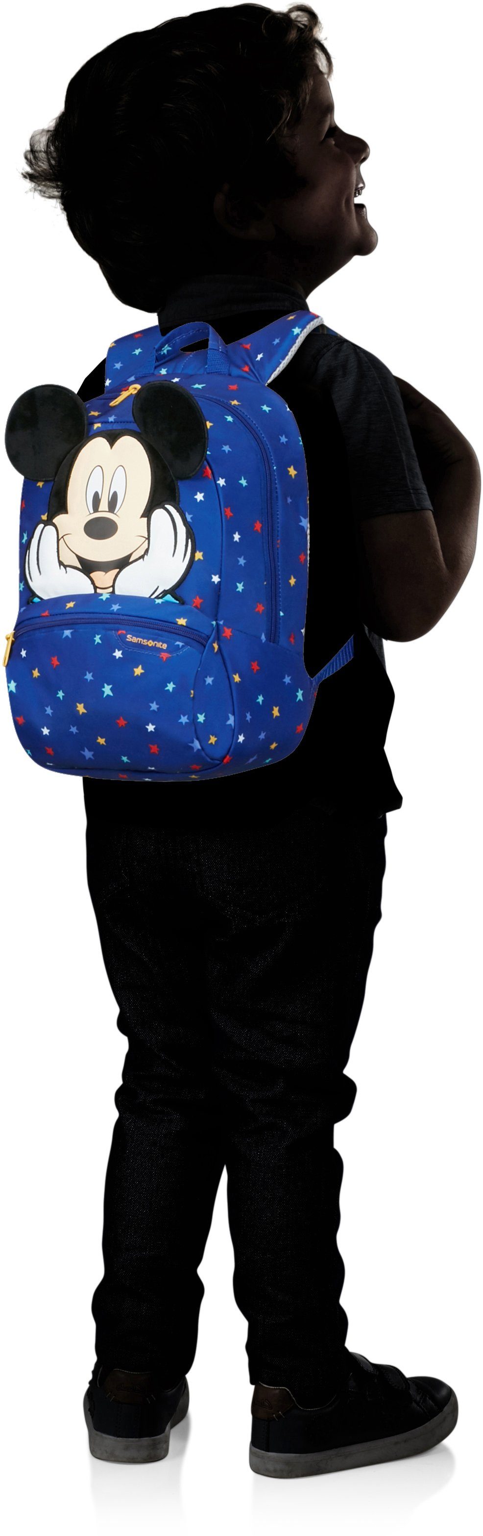 Samsonite Kinderrugzak Disney Ultimate 2.0 S+ Mickey Stars Kindertuin rugzak kinder vrijetijds rugzak kinder-backpack