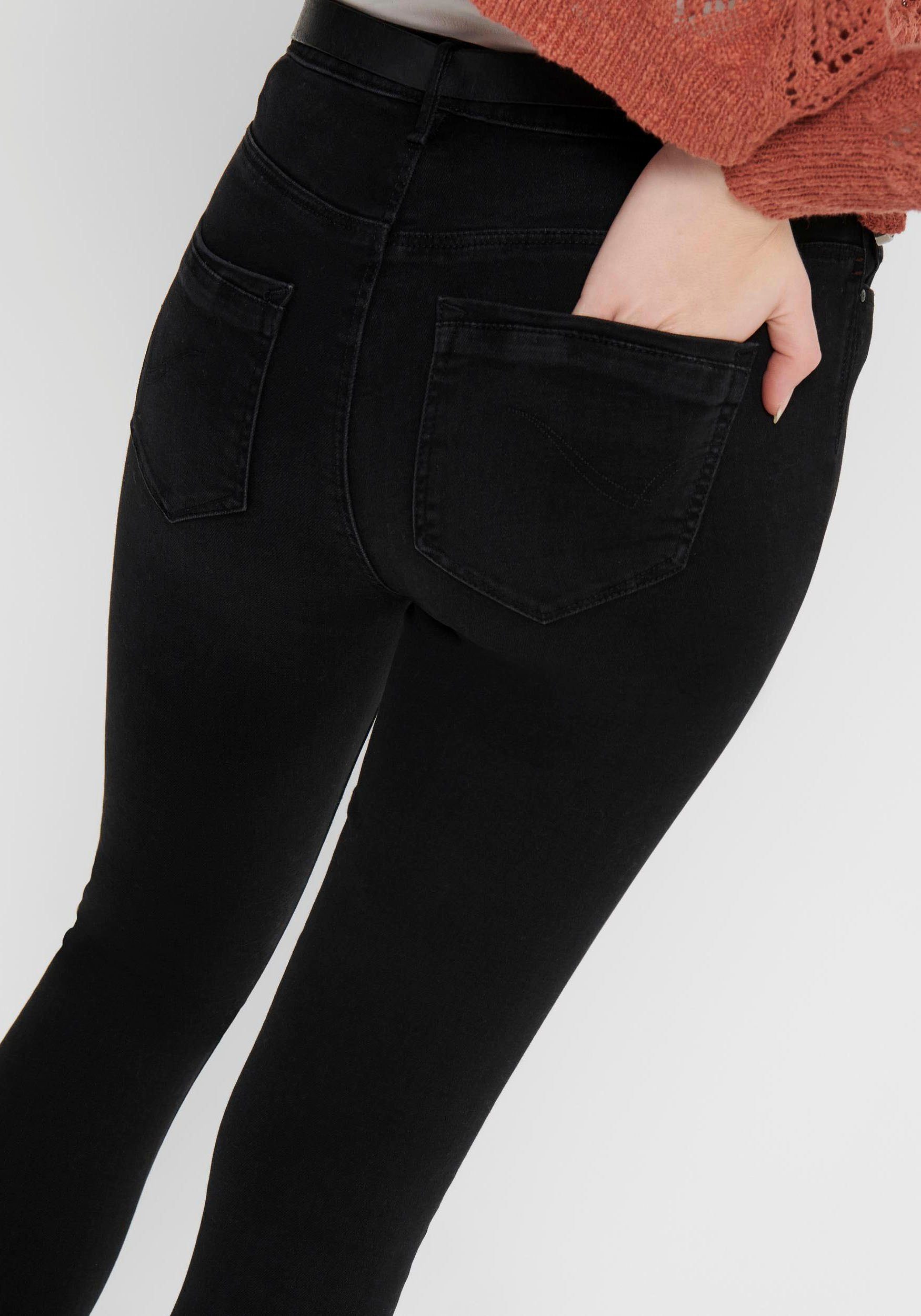 Only High-waist jeans ONLPAOLA LOLA HW SK DNM AZG 132907