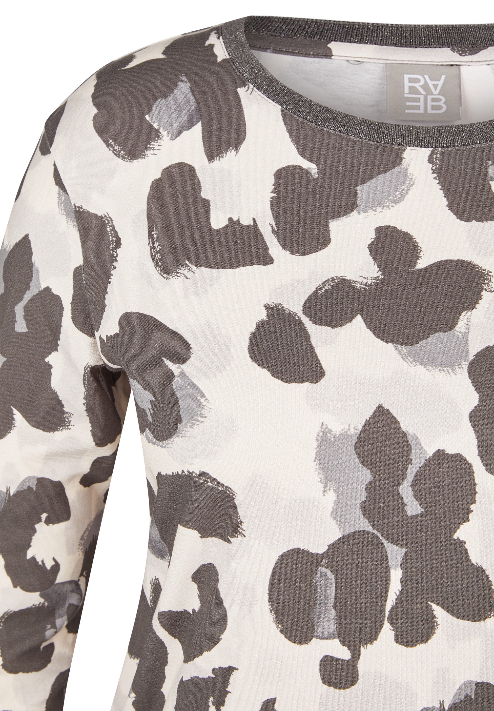 Rabe Shirt met lange mouwen met allover-print