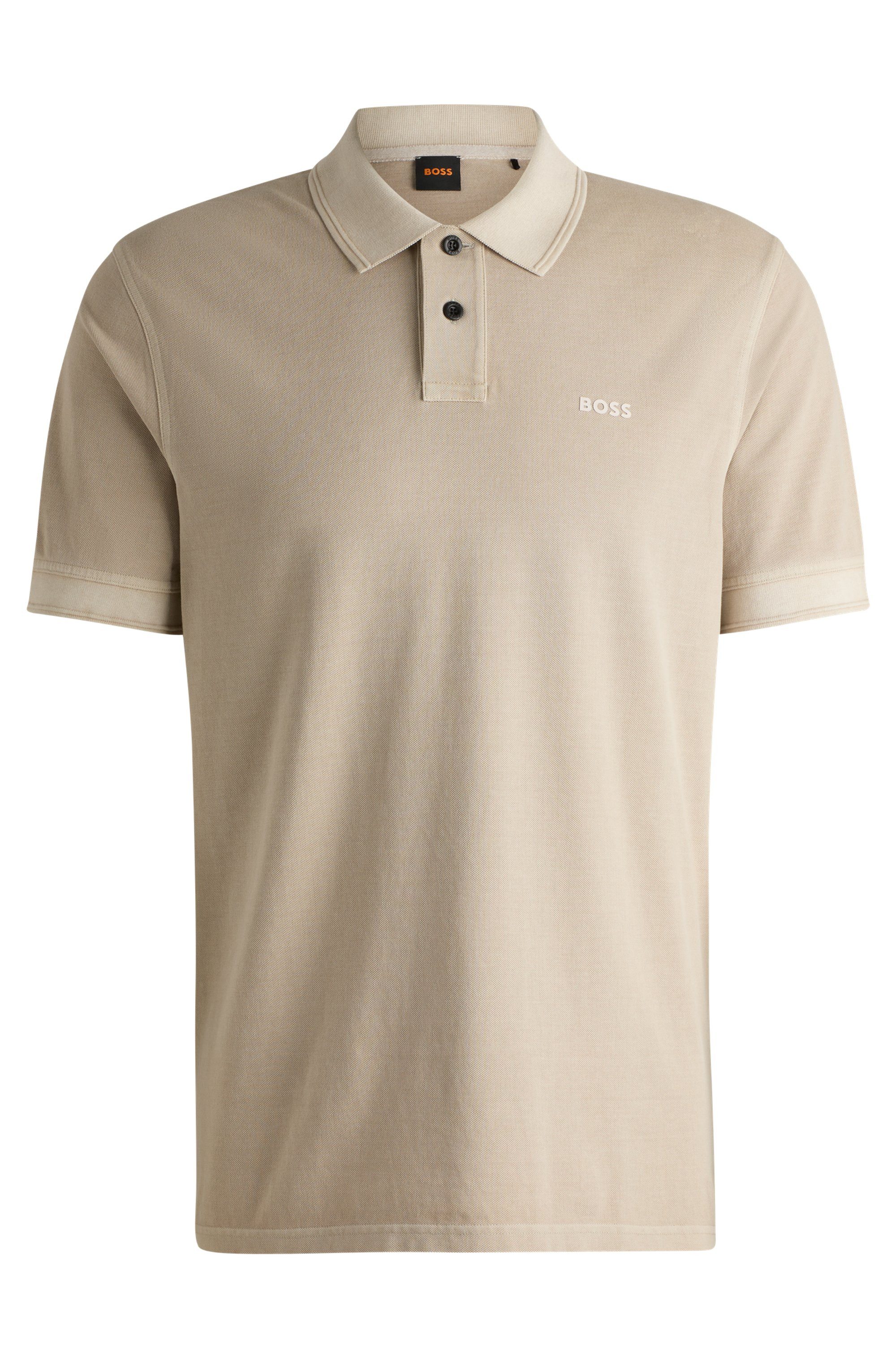 Boss Orange Poloshirt Prime met een polokraag
