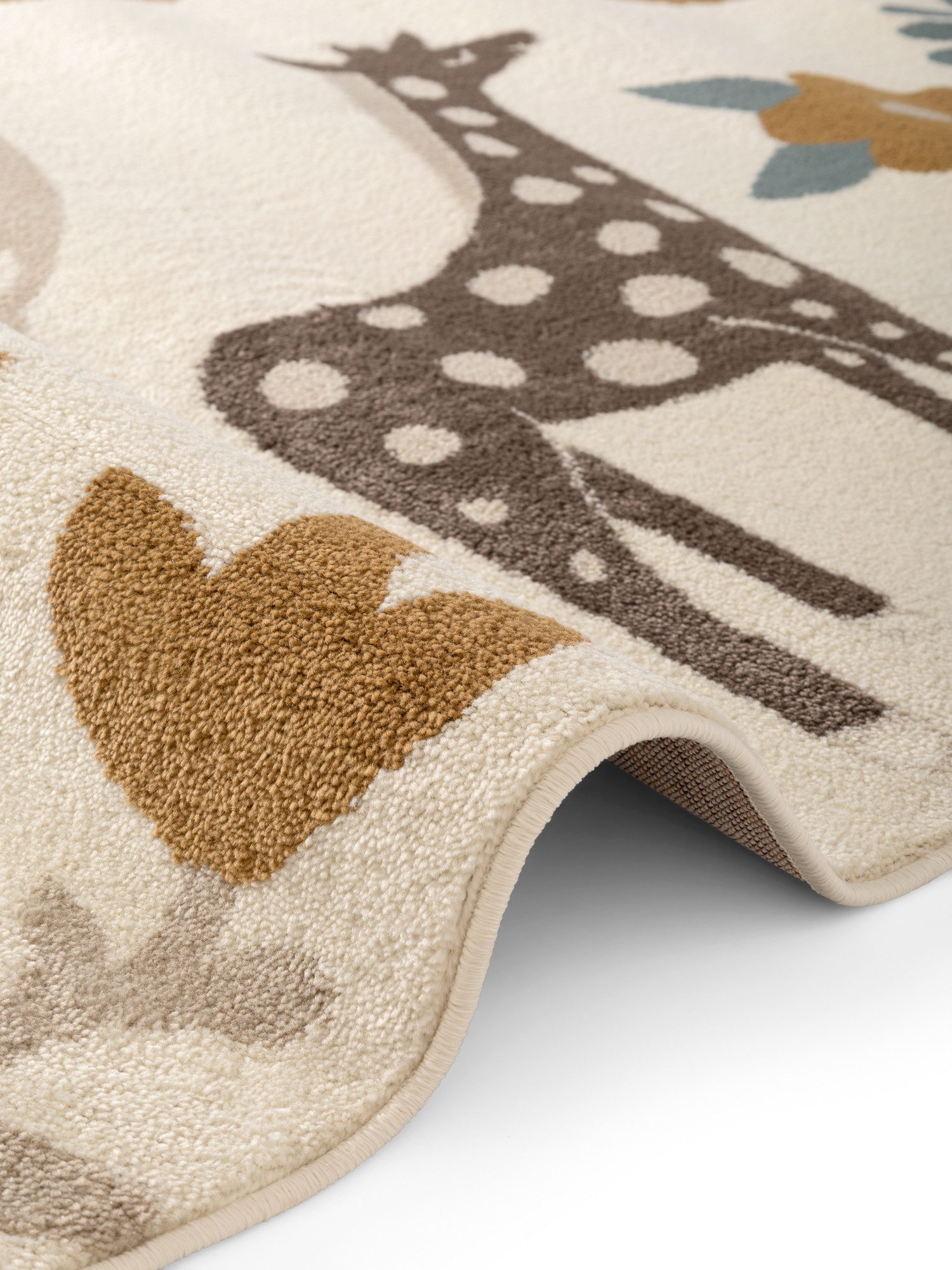 HANSE Home Kindervloerkleed Animal Safari Speeltapijt, stevig, kinderkamer, kortpolig, speelondergrond