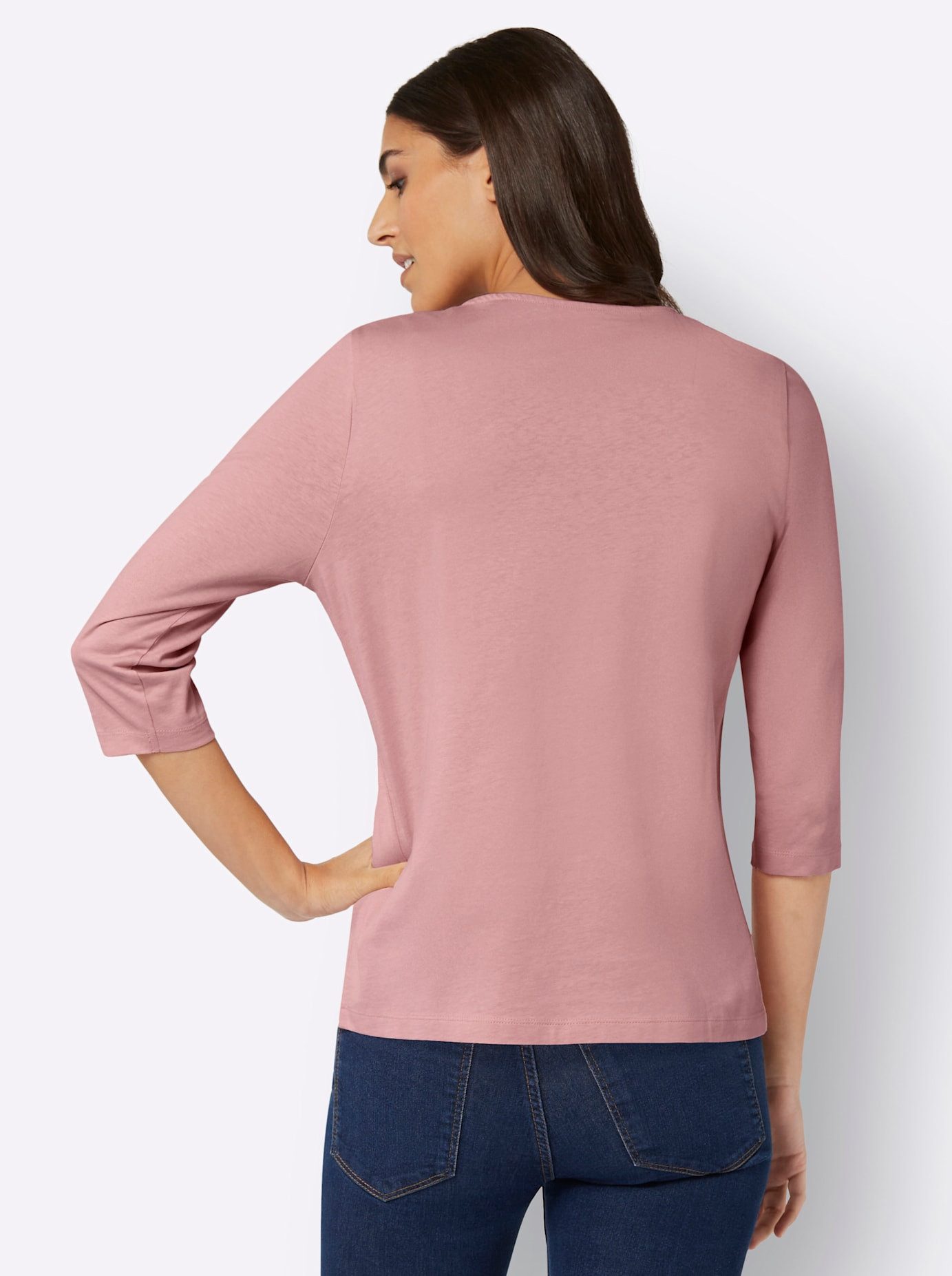 Classic Basics Shirt met 3/4 mouwen Shirt met 3/4-mouwen (1-delig)