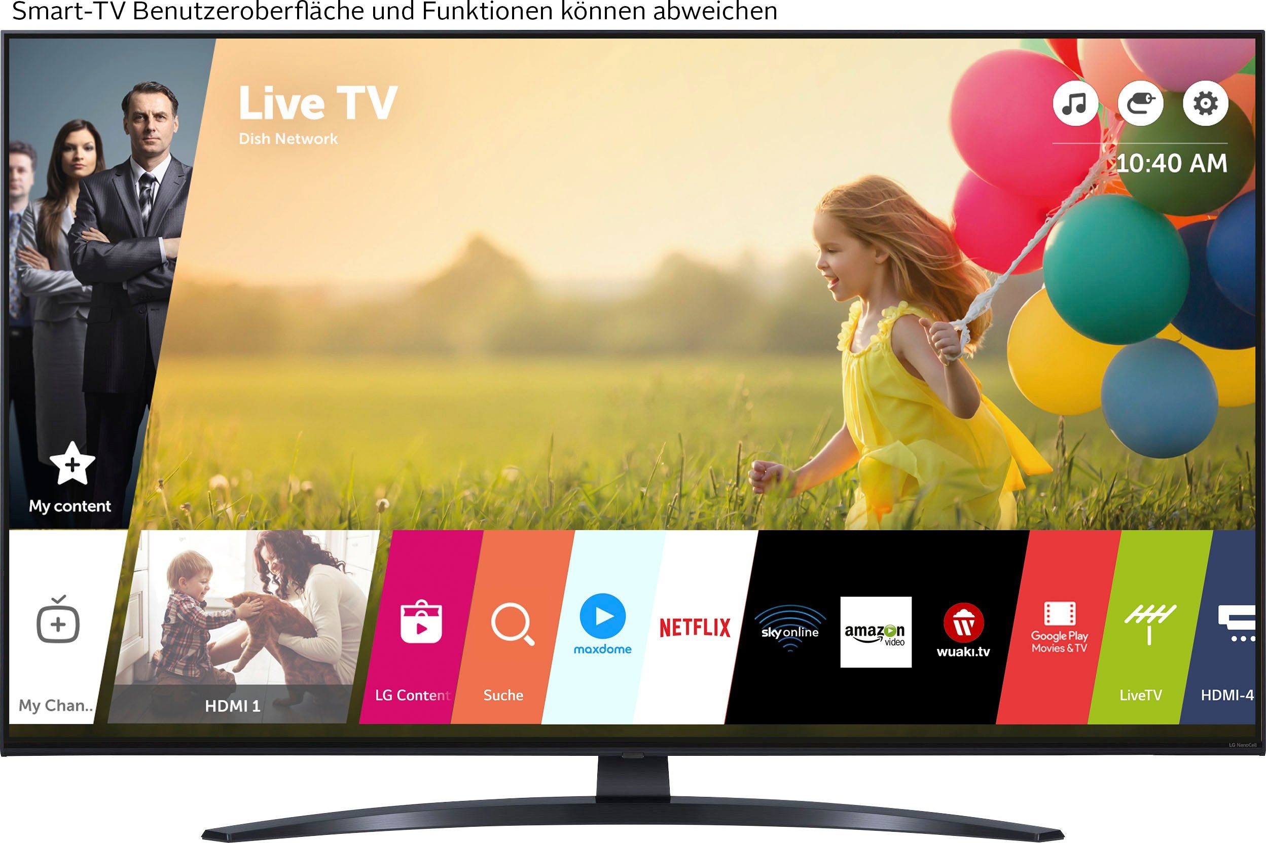 LG Led-TV 50NANO769QA, 126 cm / 50", 4K Ultra HD, Smart TV, α5 gen5 4k ai-processor, direct led, hdmi 2.0, spraakondersteuning