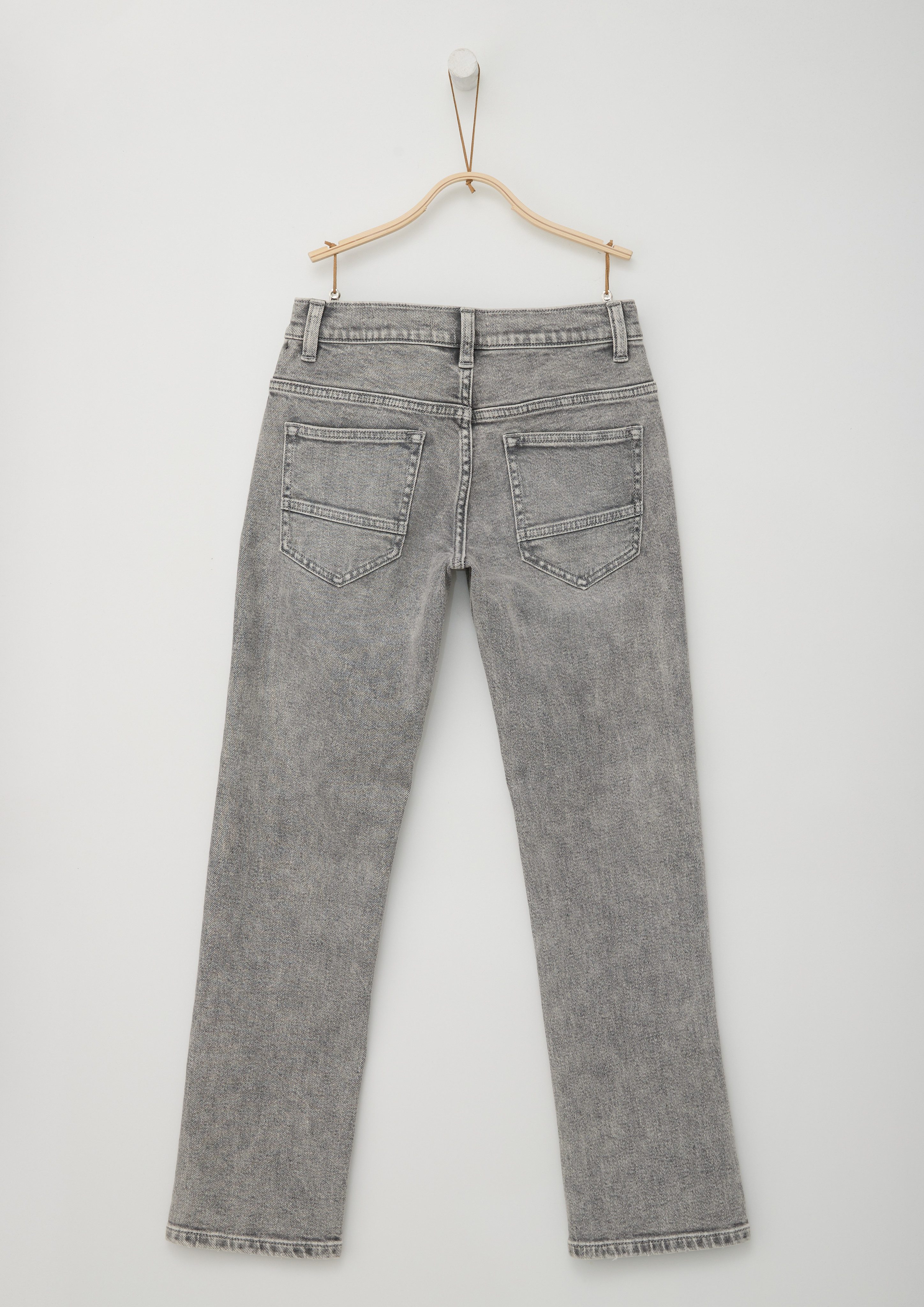 s.Oliver RED LABEL Junior Regular fit jeans met breedte-regeling aan de binnenkant