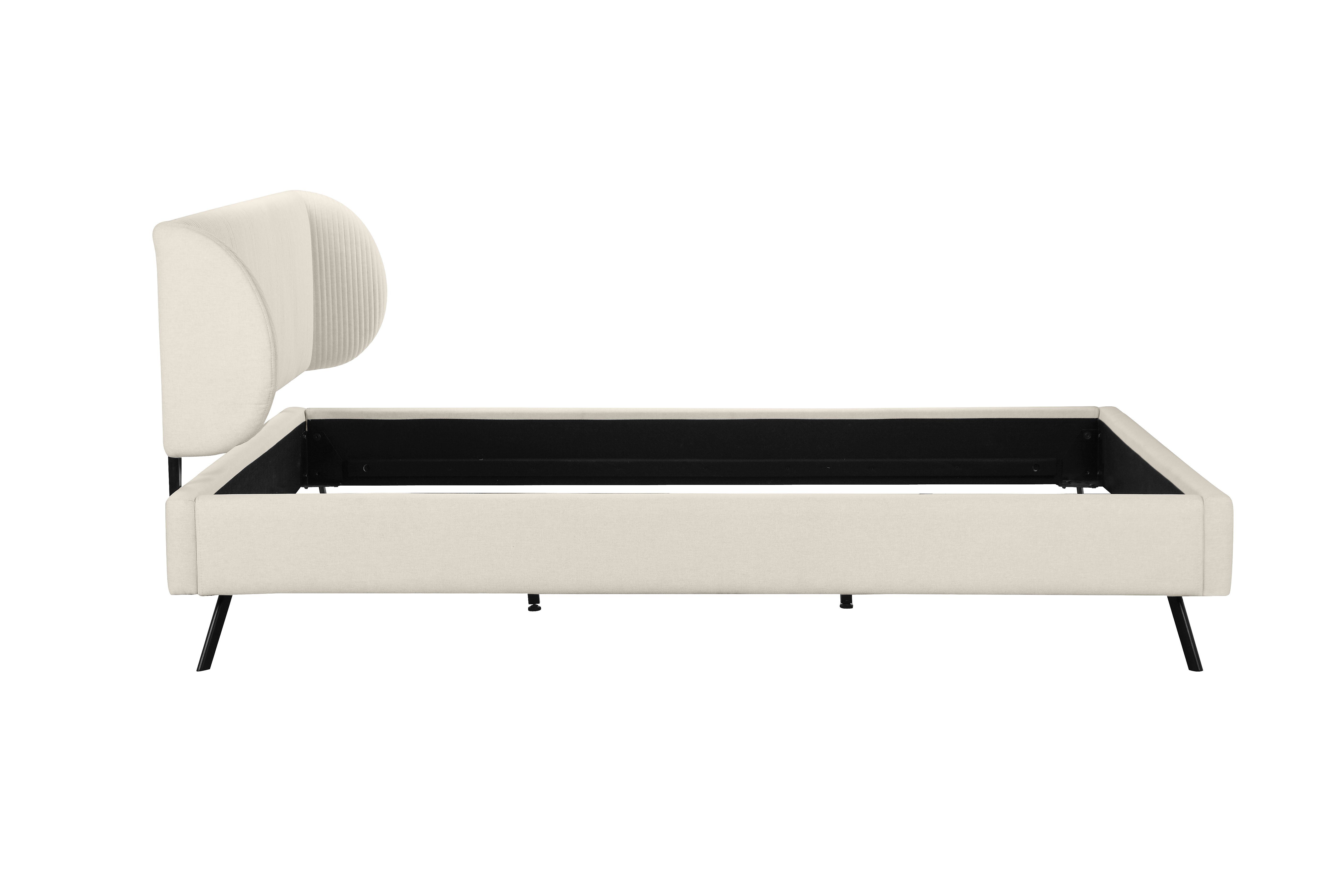 Guido Maria Kretschmer Home&Living Gestoffeerd bed Swantje in 3 breedten en 4 kleuren