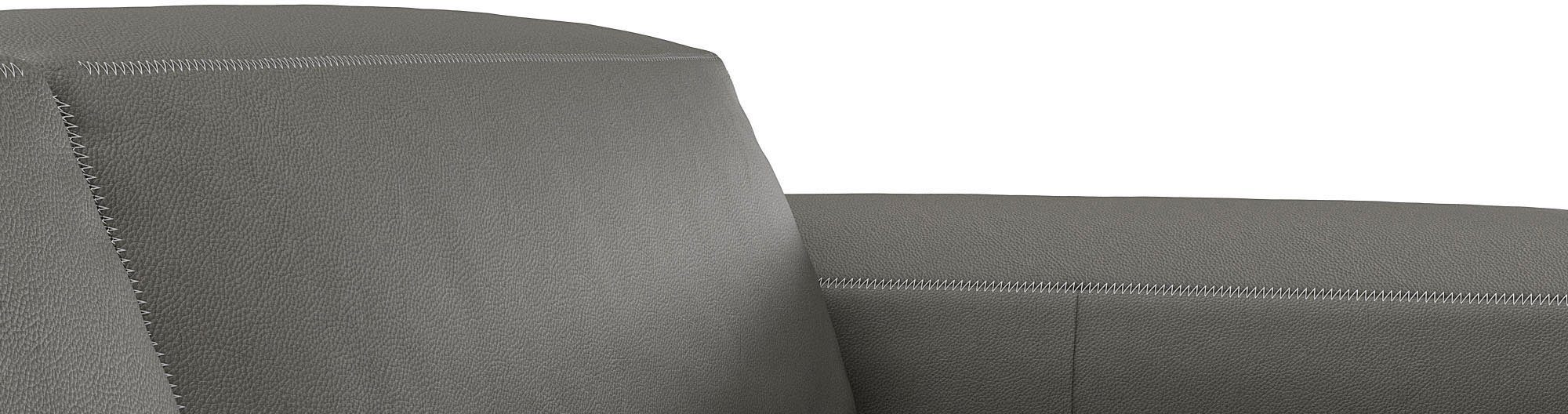 FLEXLUX Hoekbank Lucera, super comfortabel door hoogwaardige zitconstructie met koudschuim