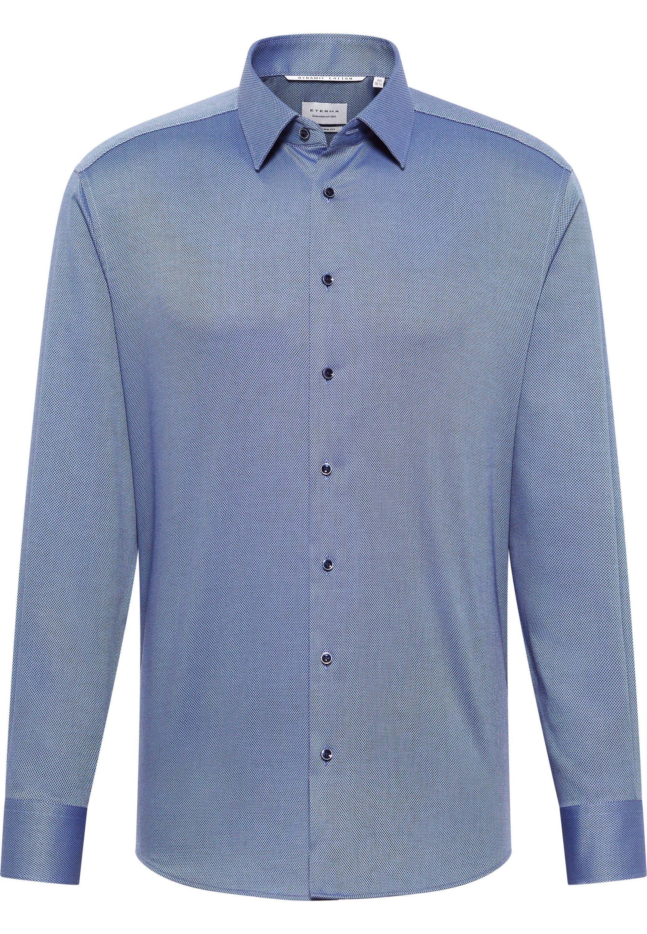 Eterna Overhemd met lange mouwen MODERN FIT NON IRON (strijkvrij)