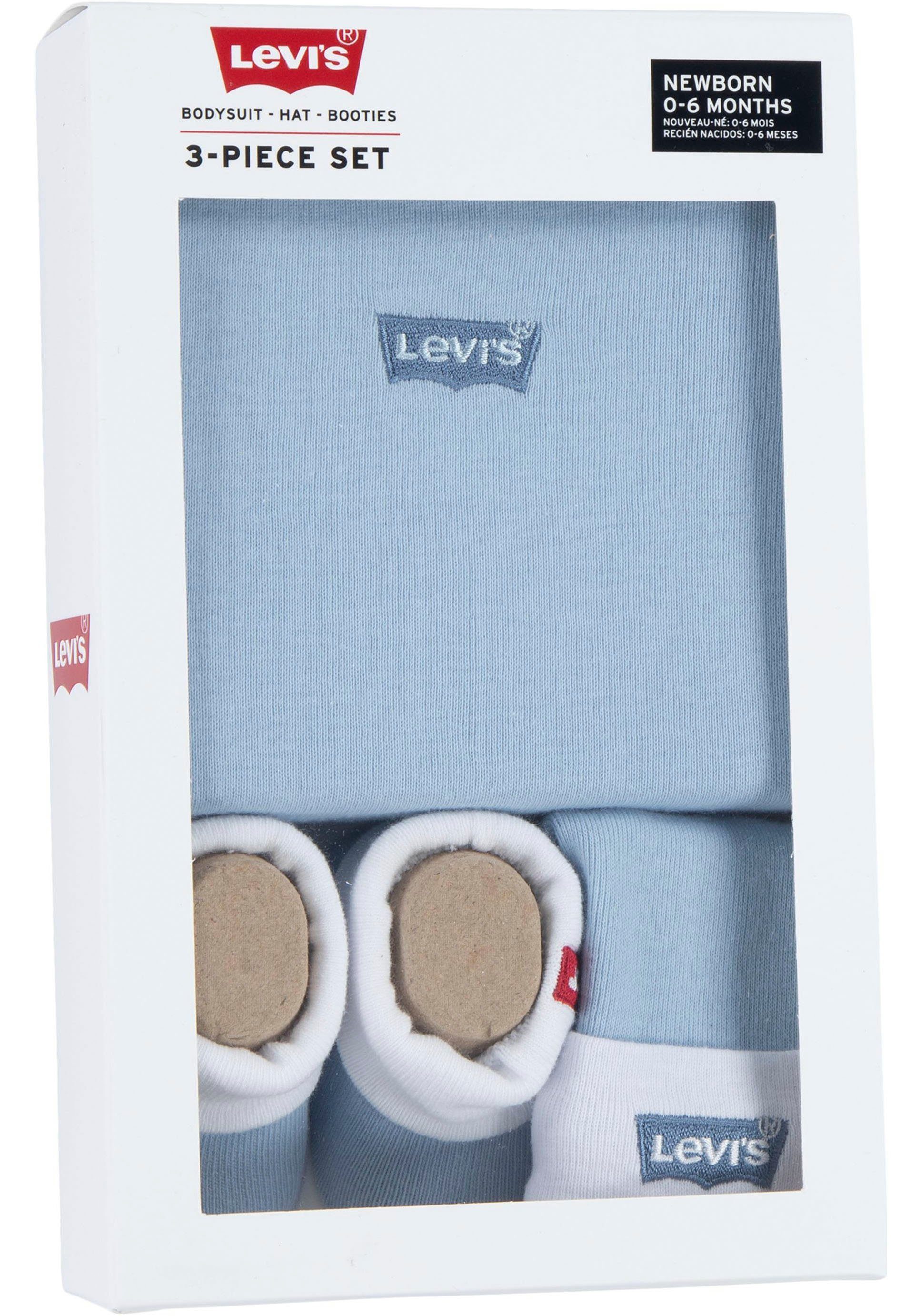 Levi's Kidswear Newborn-cadeauset LHN BATWING3PC SET (set 3-delig)