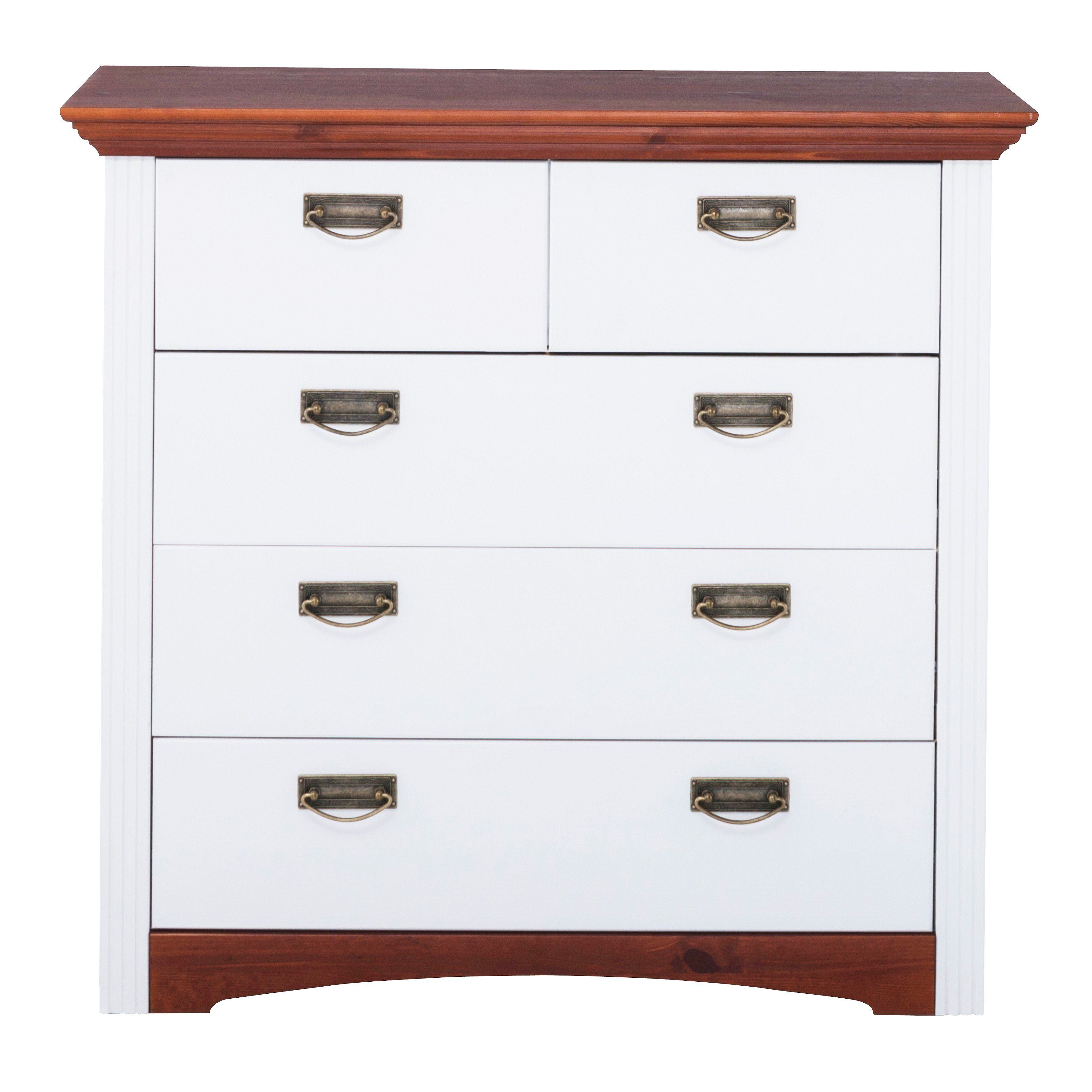 Home affaire Ladekast Konrad Breedte 94 cm, van massief, FSC®-gecertificeerd dennenhout
