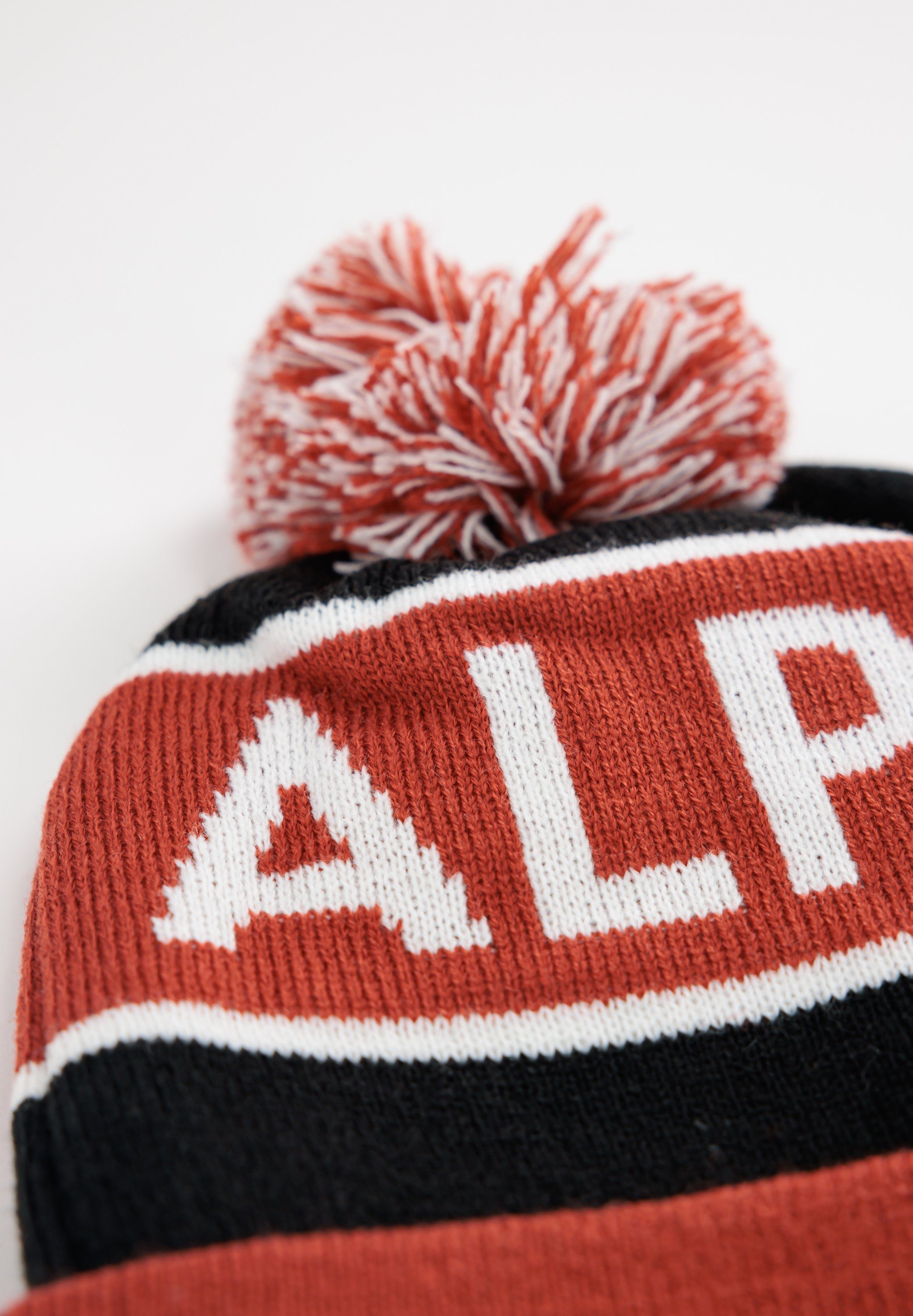Alpha Industries Skimuts Accessoires Headwear Block Bobble Beanie