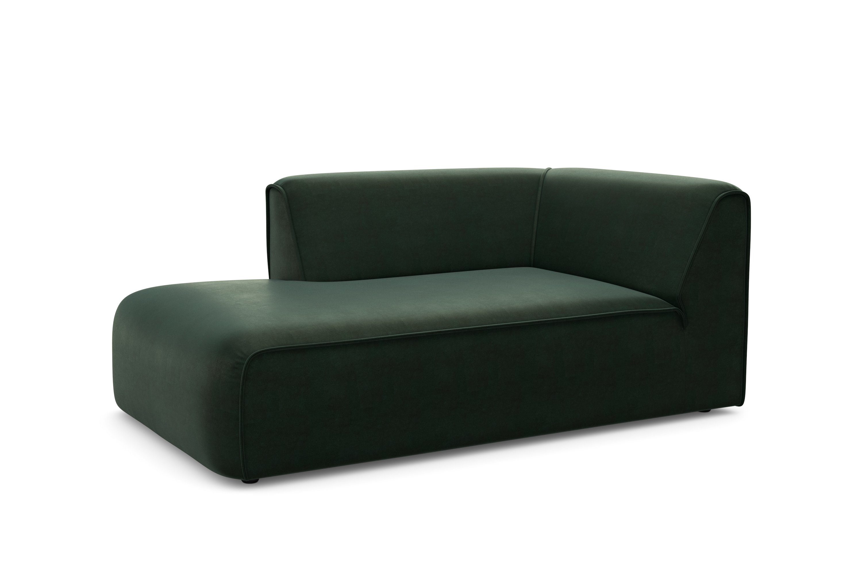 RAUM.ID Ottomane Merid chaise longue, afmetingen B/D/H: 100/162/70 cm als module of apart te gebruiken, voor individuele samenstelling