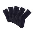 lavana wellness-sokken ideaal als alternatief voor pantoffels (5 paar) zwart