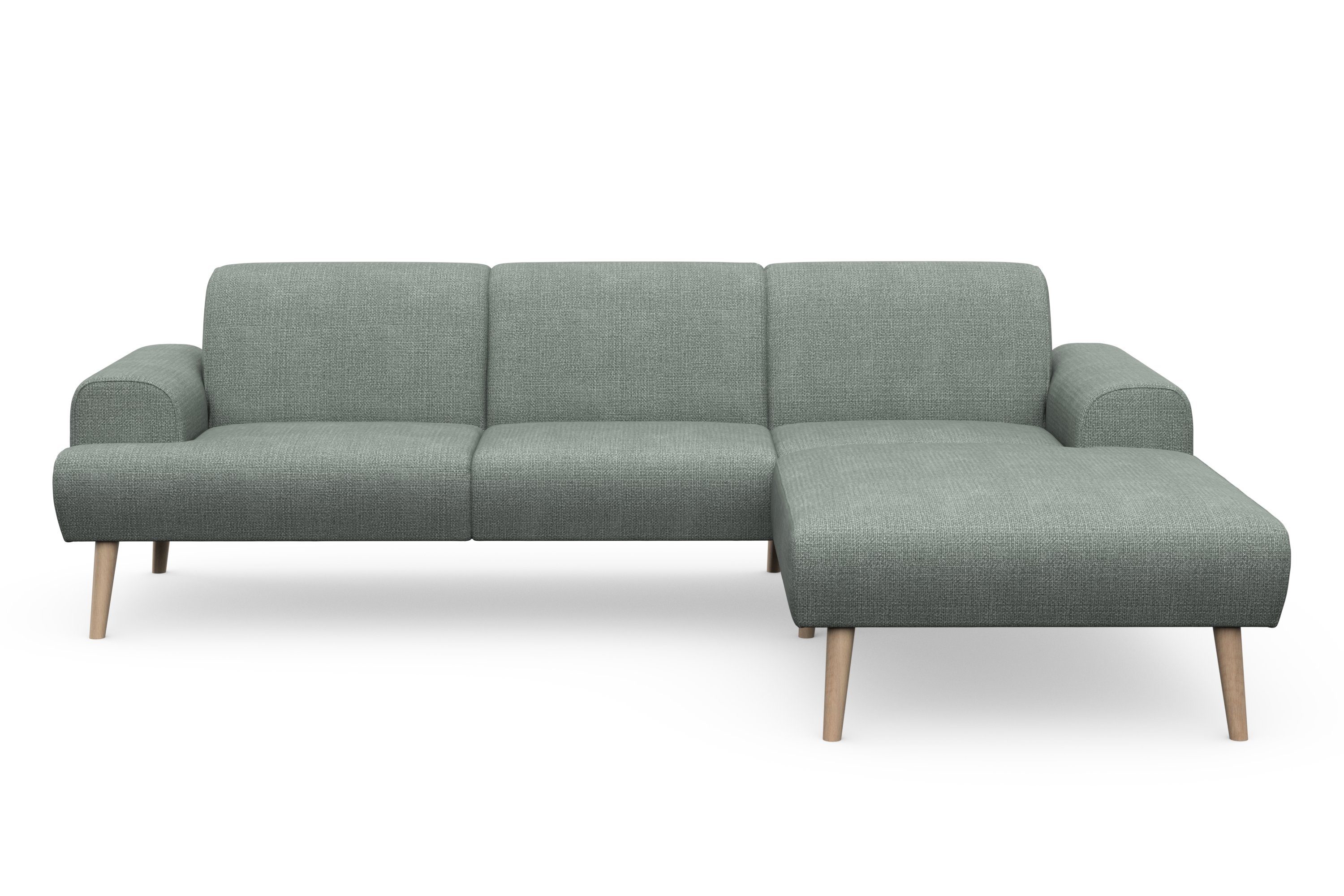 andas Hoekbank Swift Scandic Design, binnenvering voor hoog zitcomfort, L-vorm