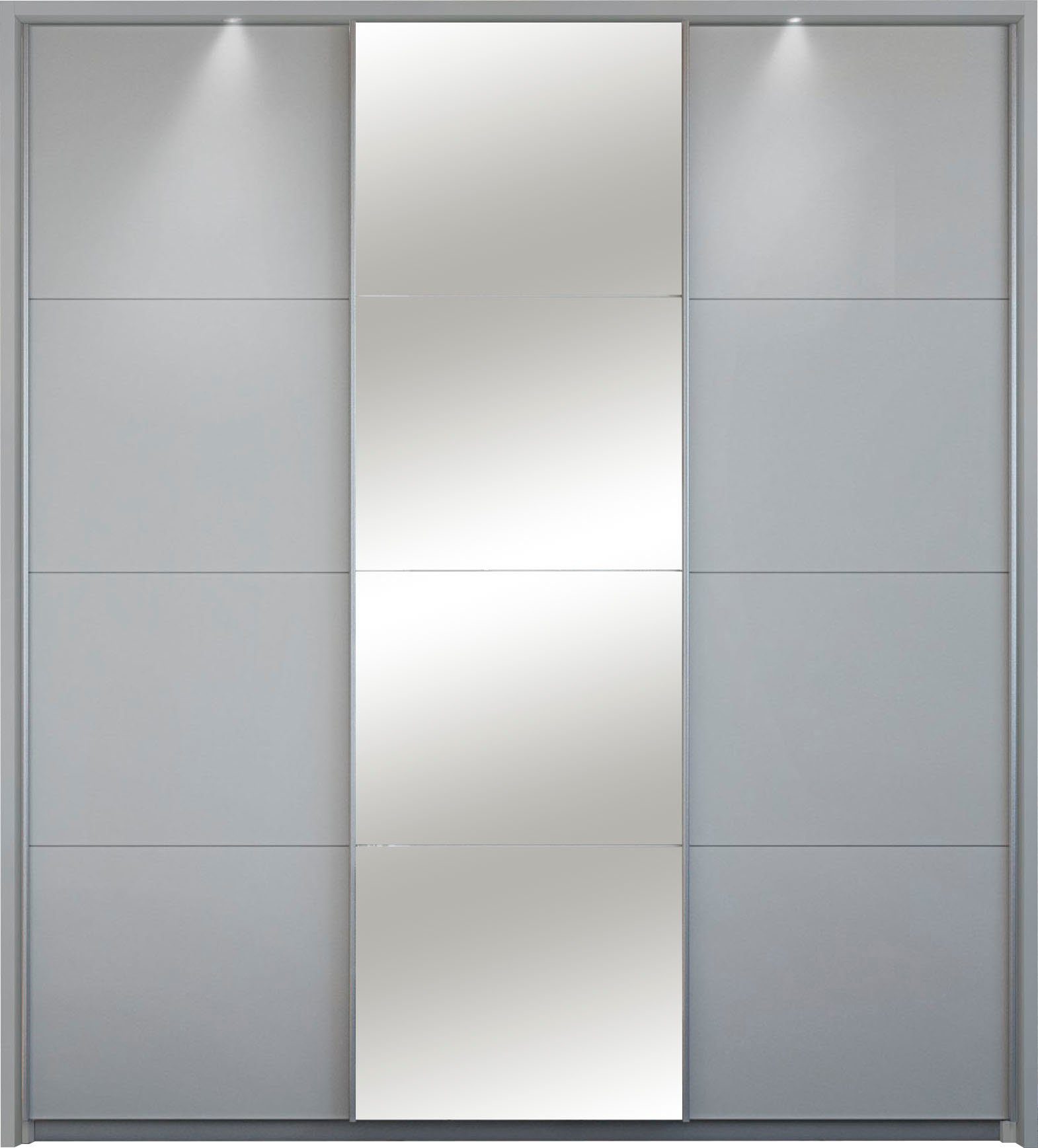 rauch Zweefdeurkast Kledingkast TOMA met passe-partout incl. rek inzet en extra legplanken made in germany