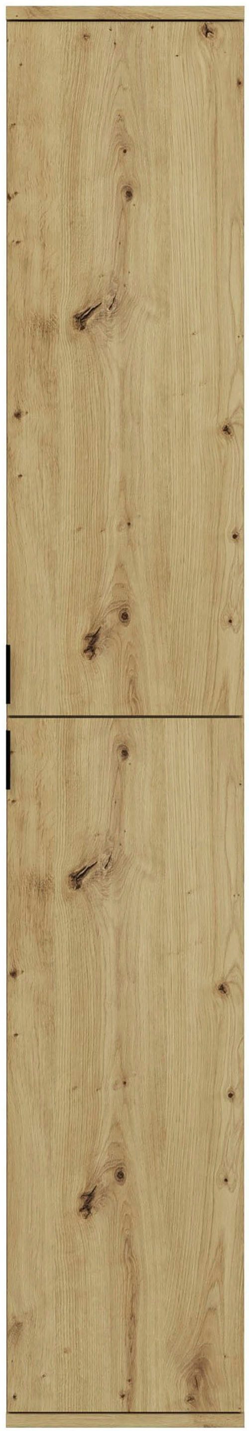 INOSIGN Halmeubelset Trondheim, Breedte 212 cm, 5-delig, bestaande uit: 2x garderobekast, 1 commode, 1 kledingstang, 1 legplank (set, 4-delig)