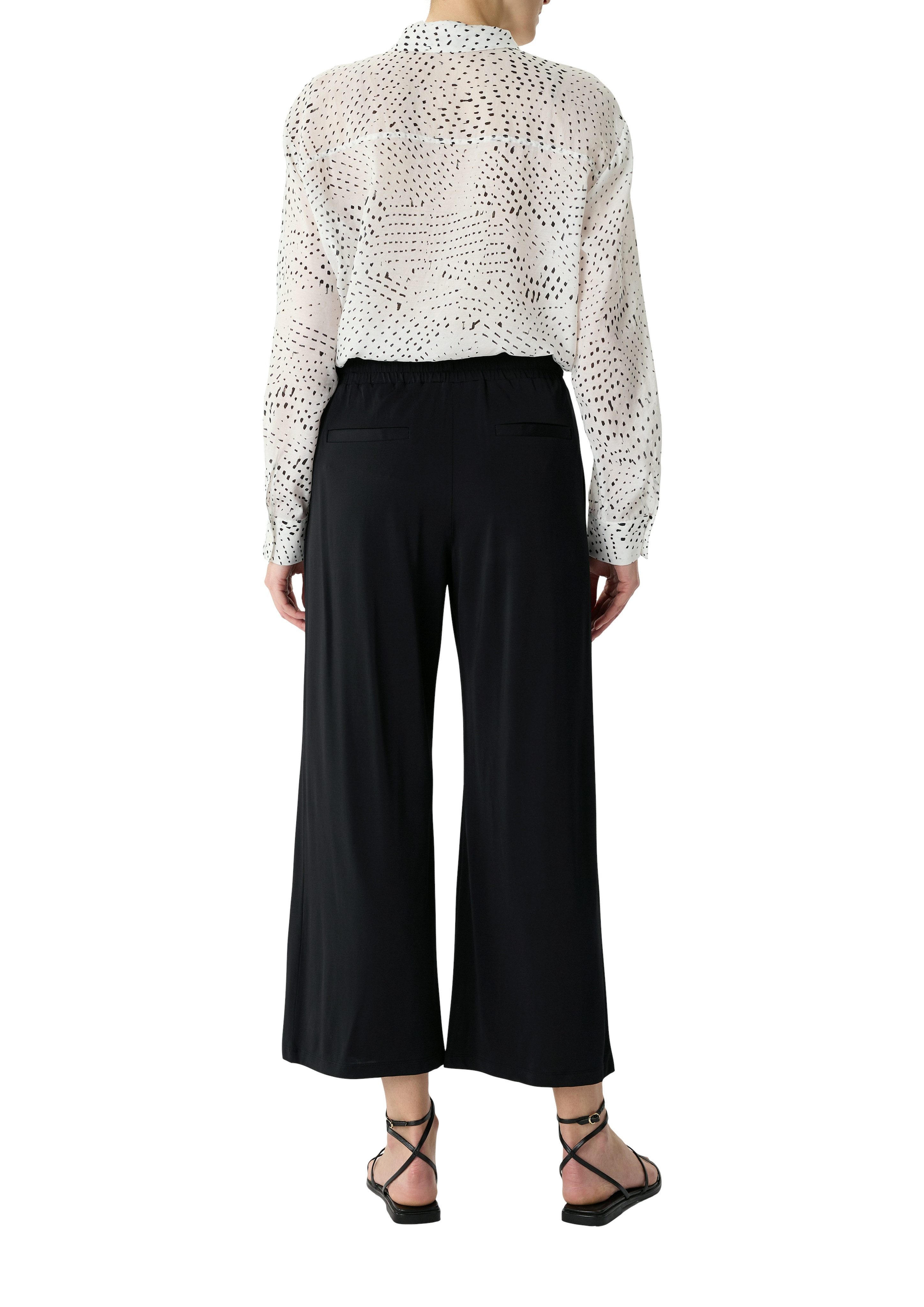 Comma Culotte met elastische taille